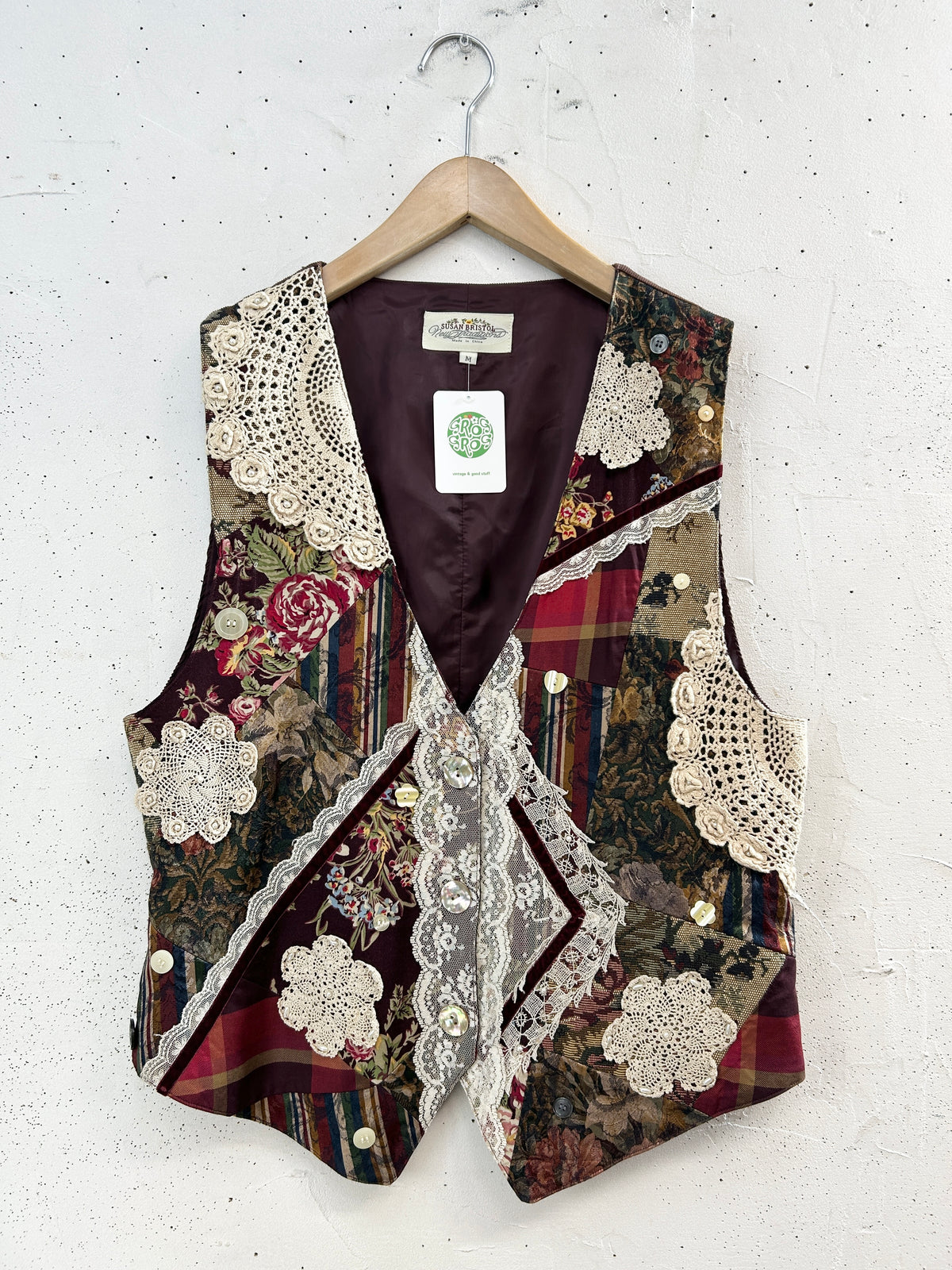 Vintage Gobelin Vest 〜Susan Bristol〜 [J34333]