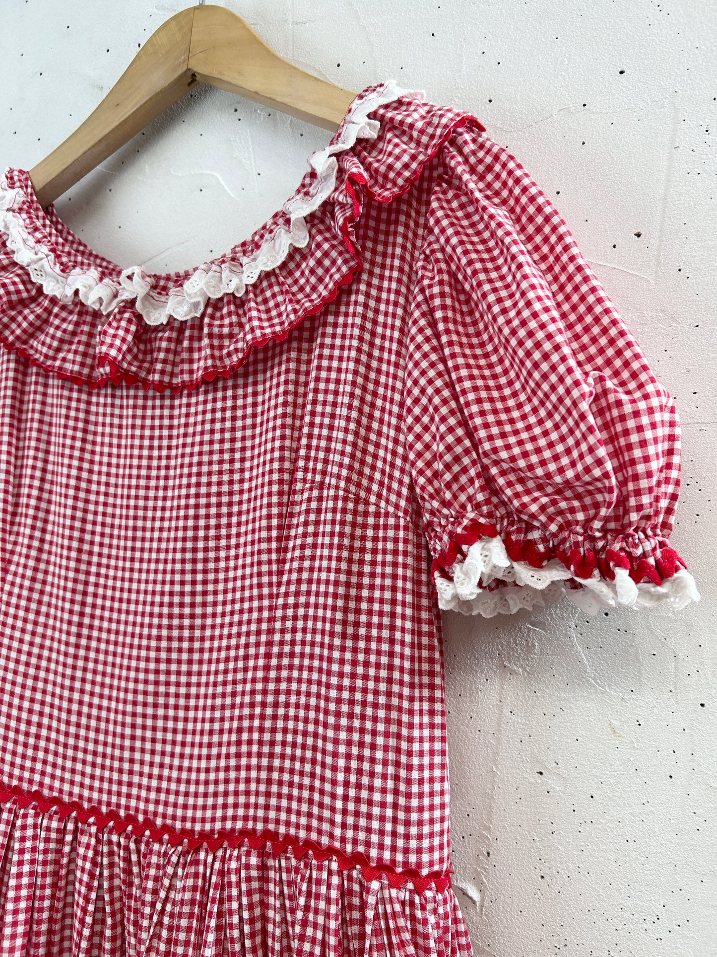 '70s Vintage Bonnet Dress [G33091]