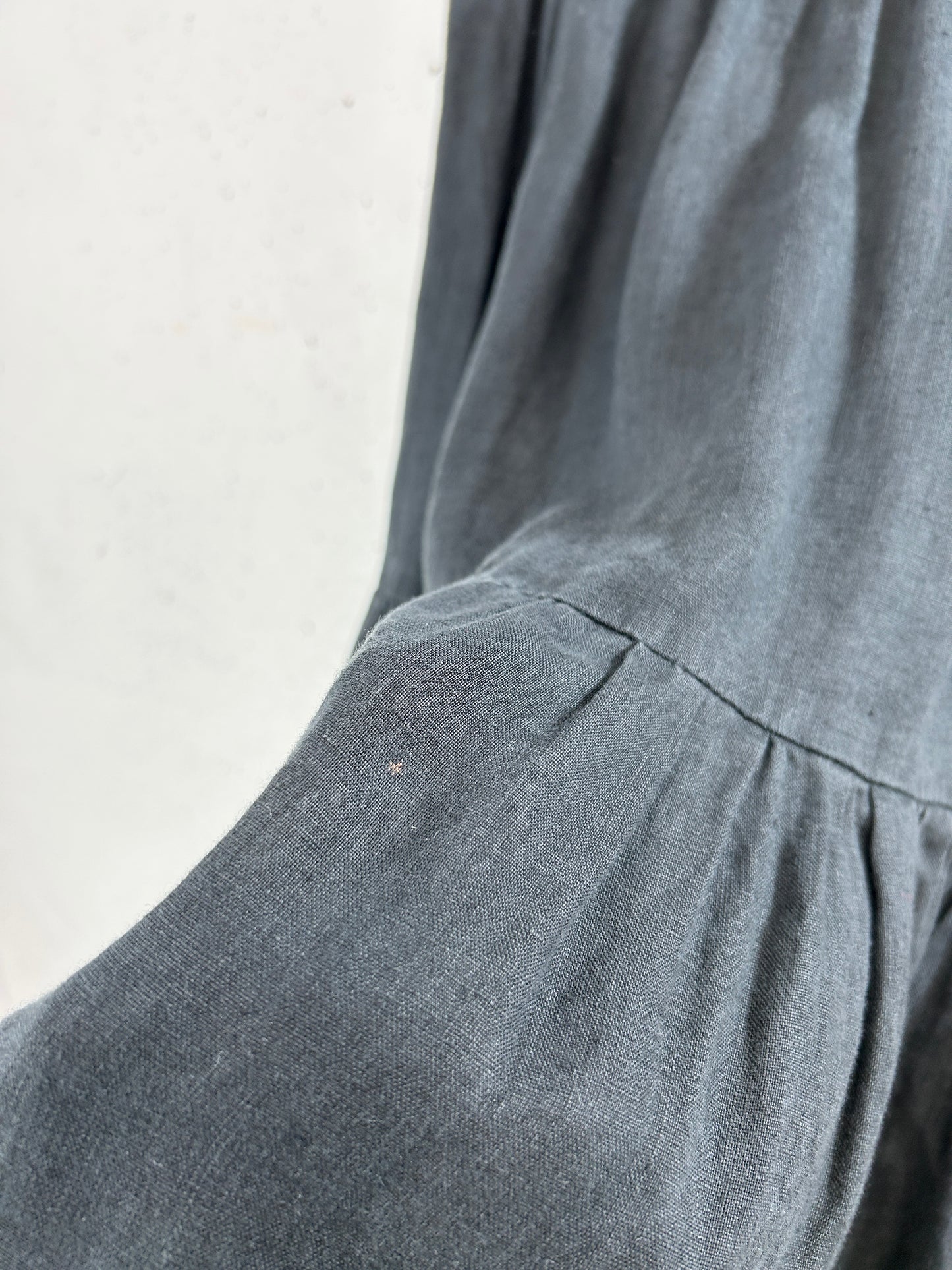 Vintage Linen Skirt [F32586]