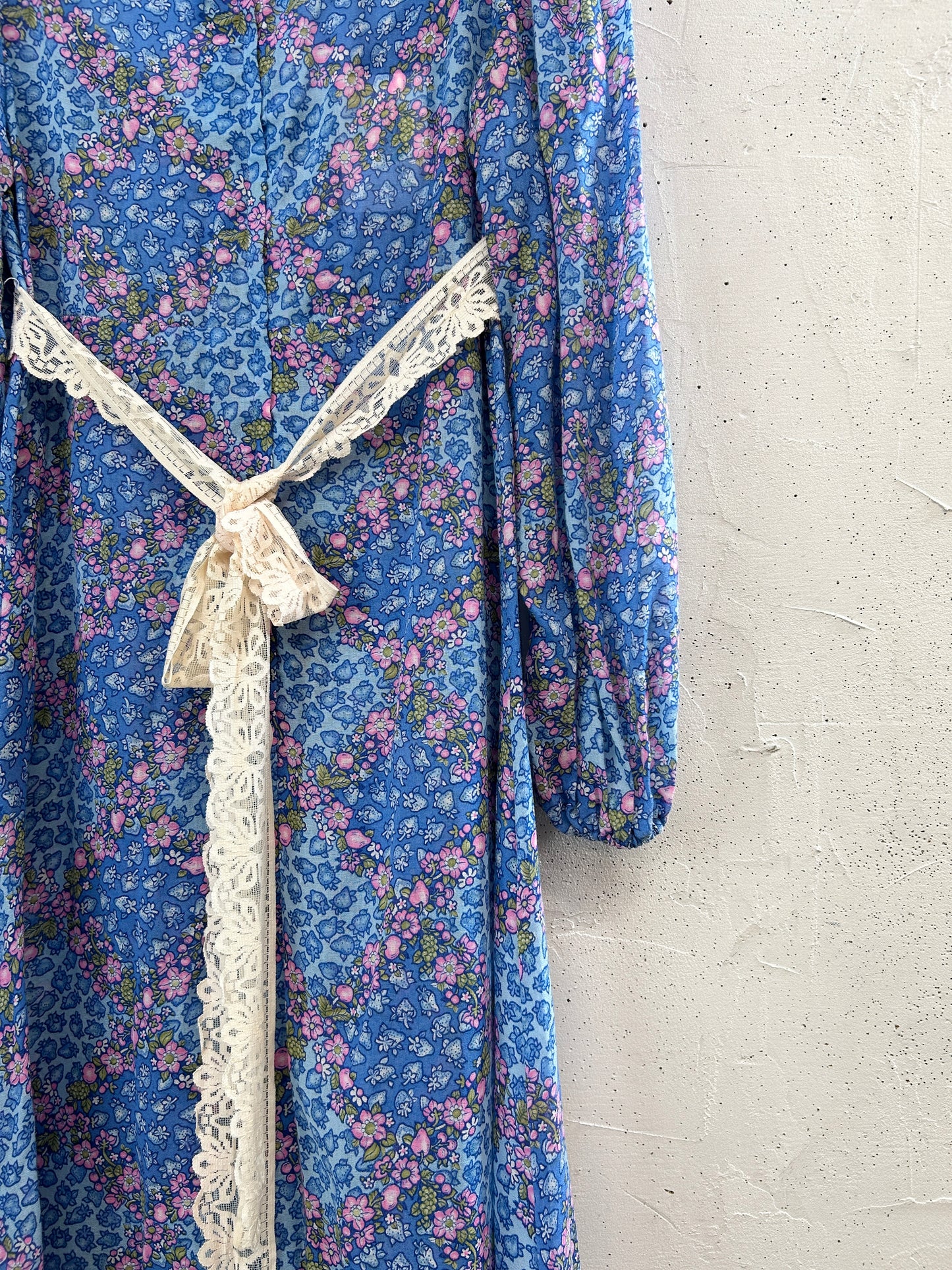 '70s Vintage Dress Berry Berry Berry [G33179]