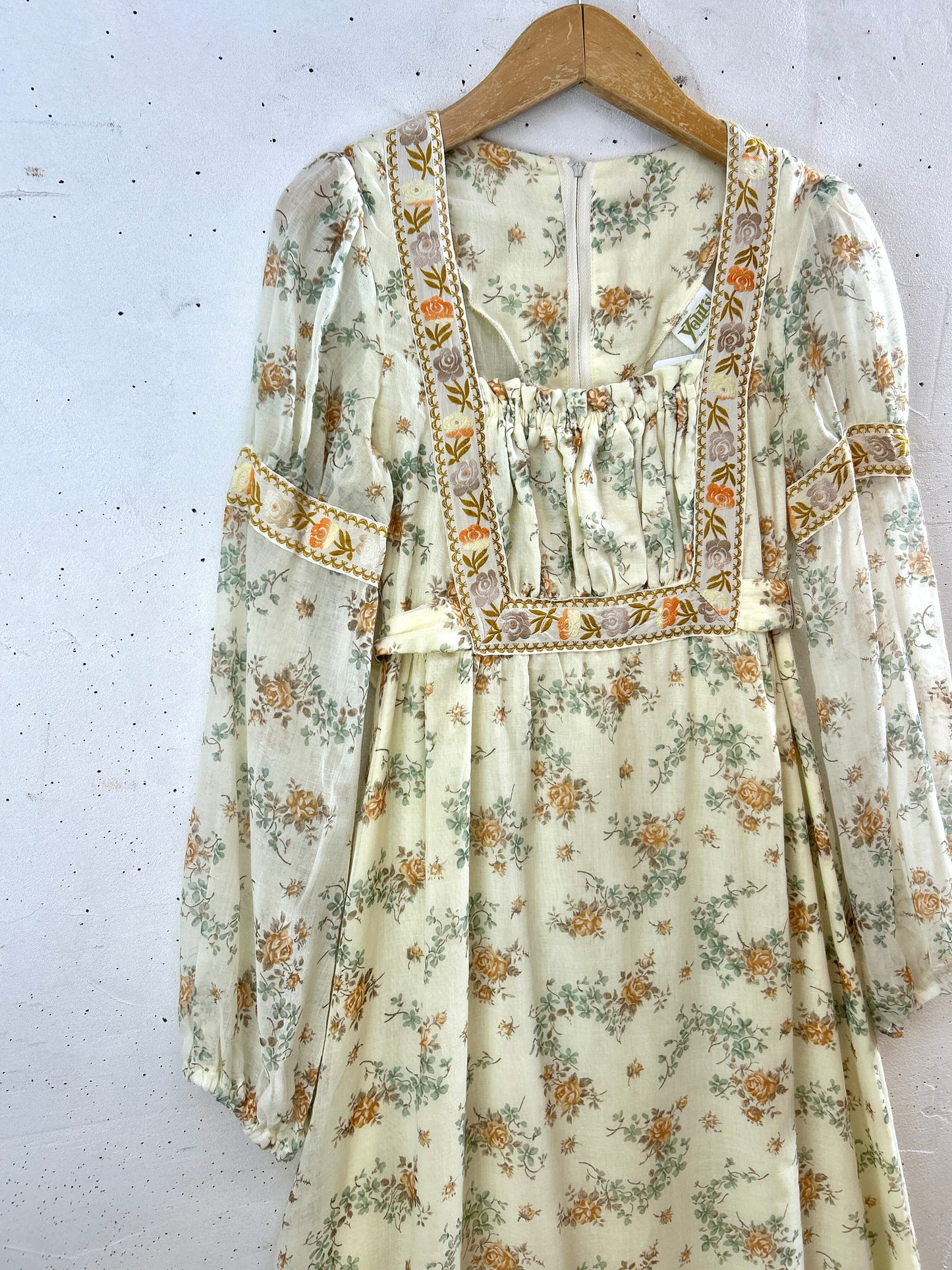 '70s Vintage Dress UNION TICKET 〜Yours〜 SAN FRANCISCO[I30349]