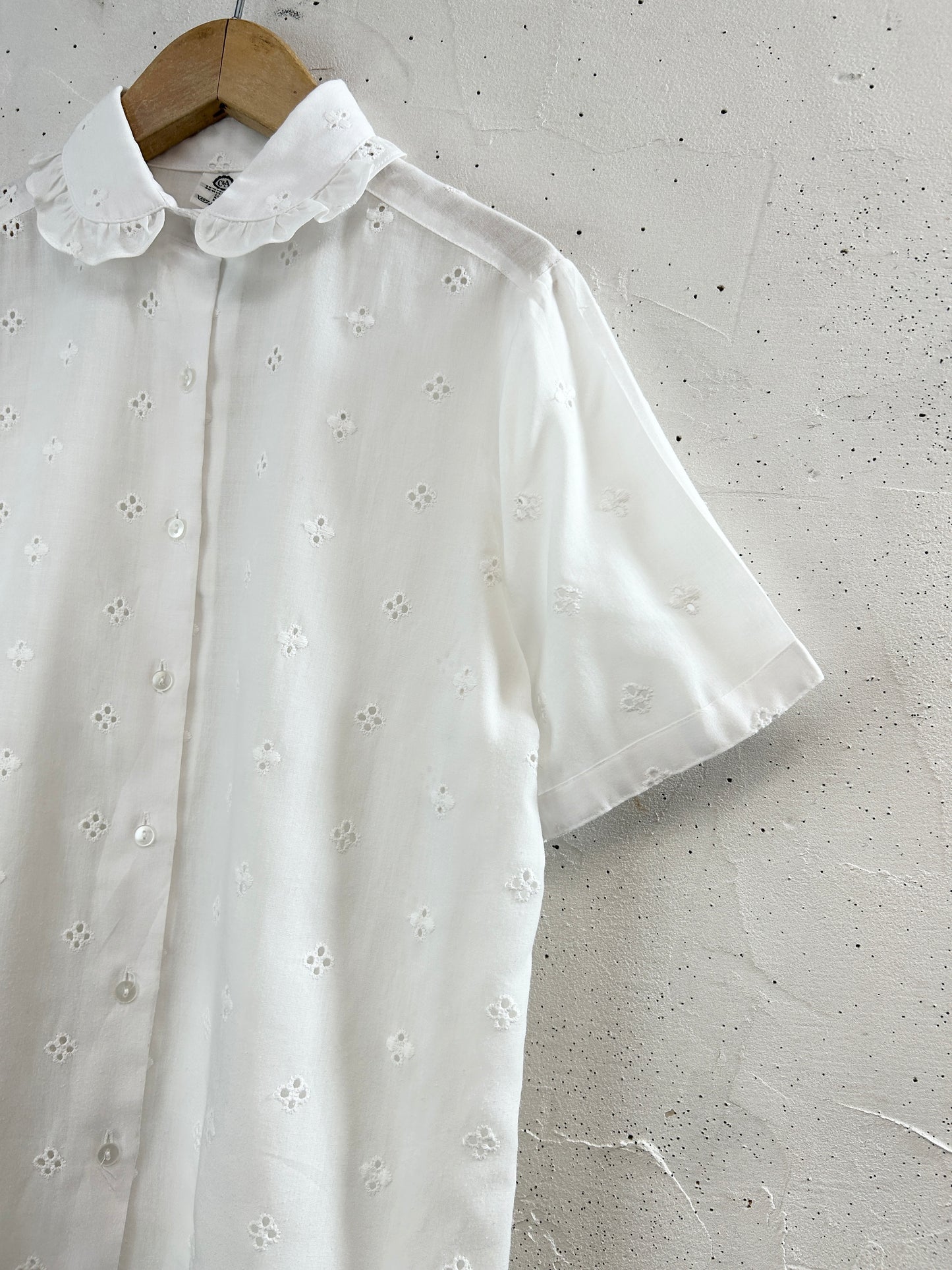 Vintage White Blouse [H33319]