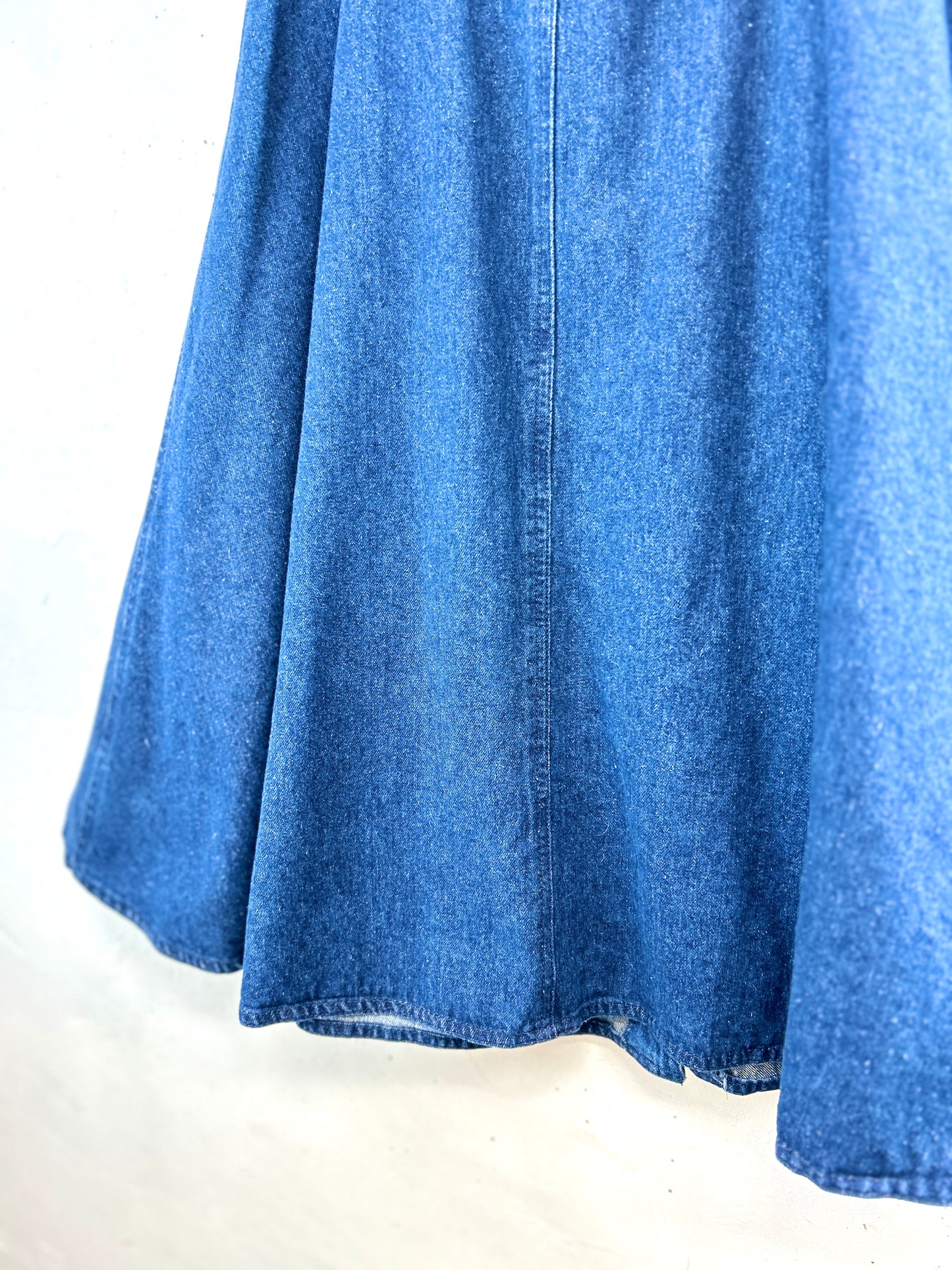 Vintage Denim Skirt [L31154]