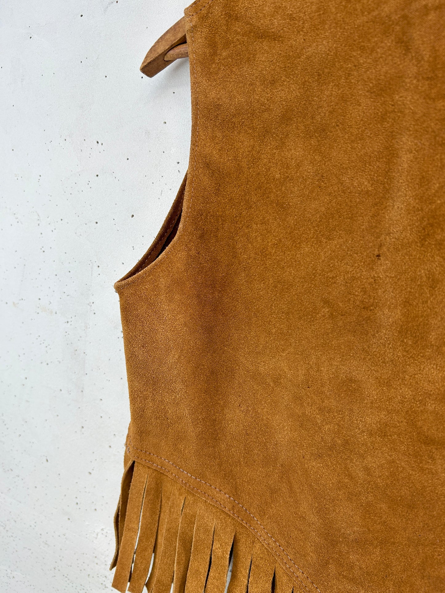 Vintage Leather Vest [A31272]