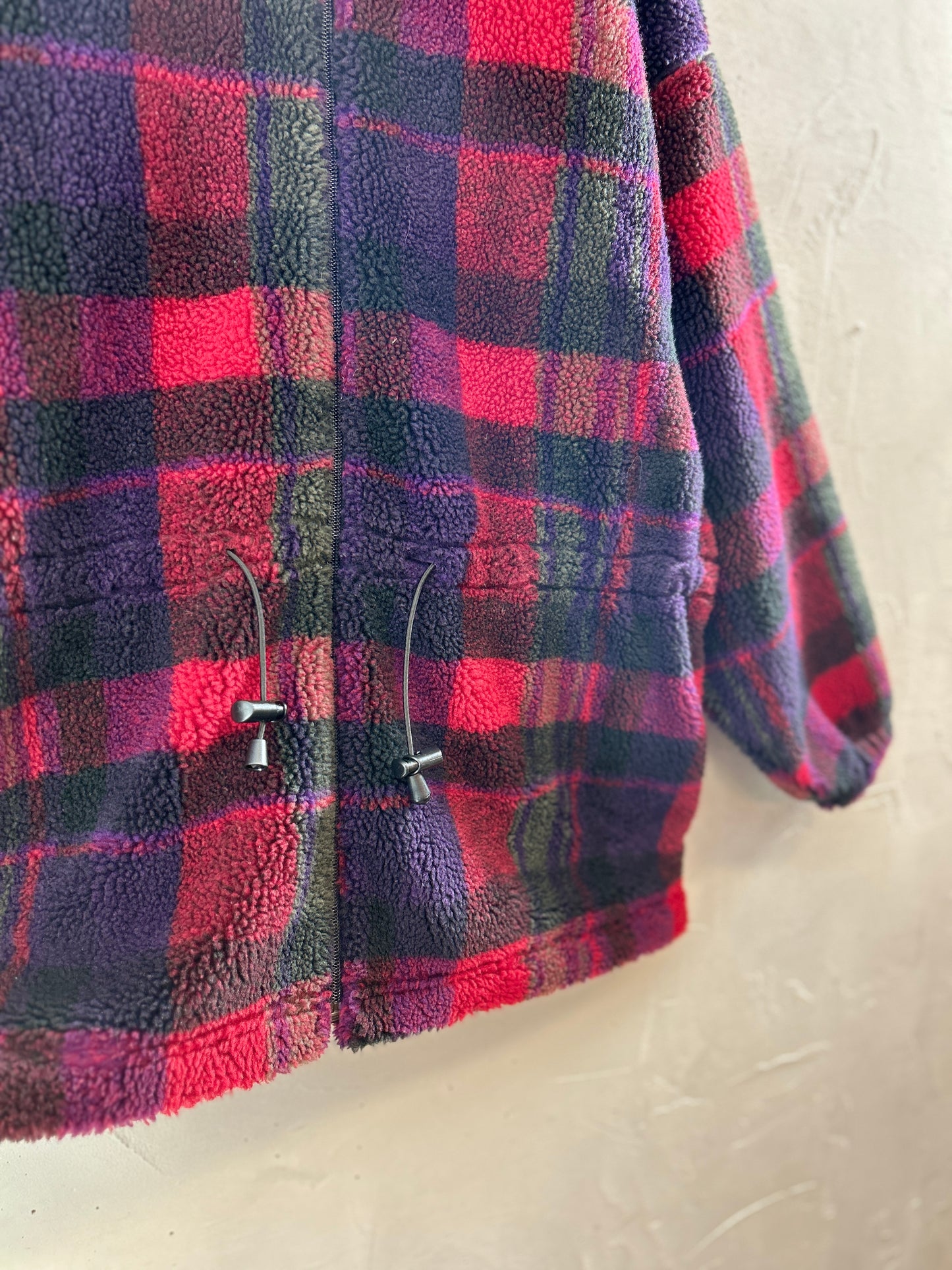Vintage Boa Jacket 〜Coldwater Creek〜 MADE IN Canada [K30797]
