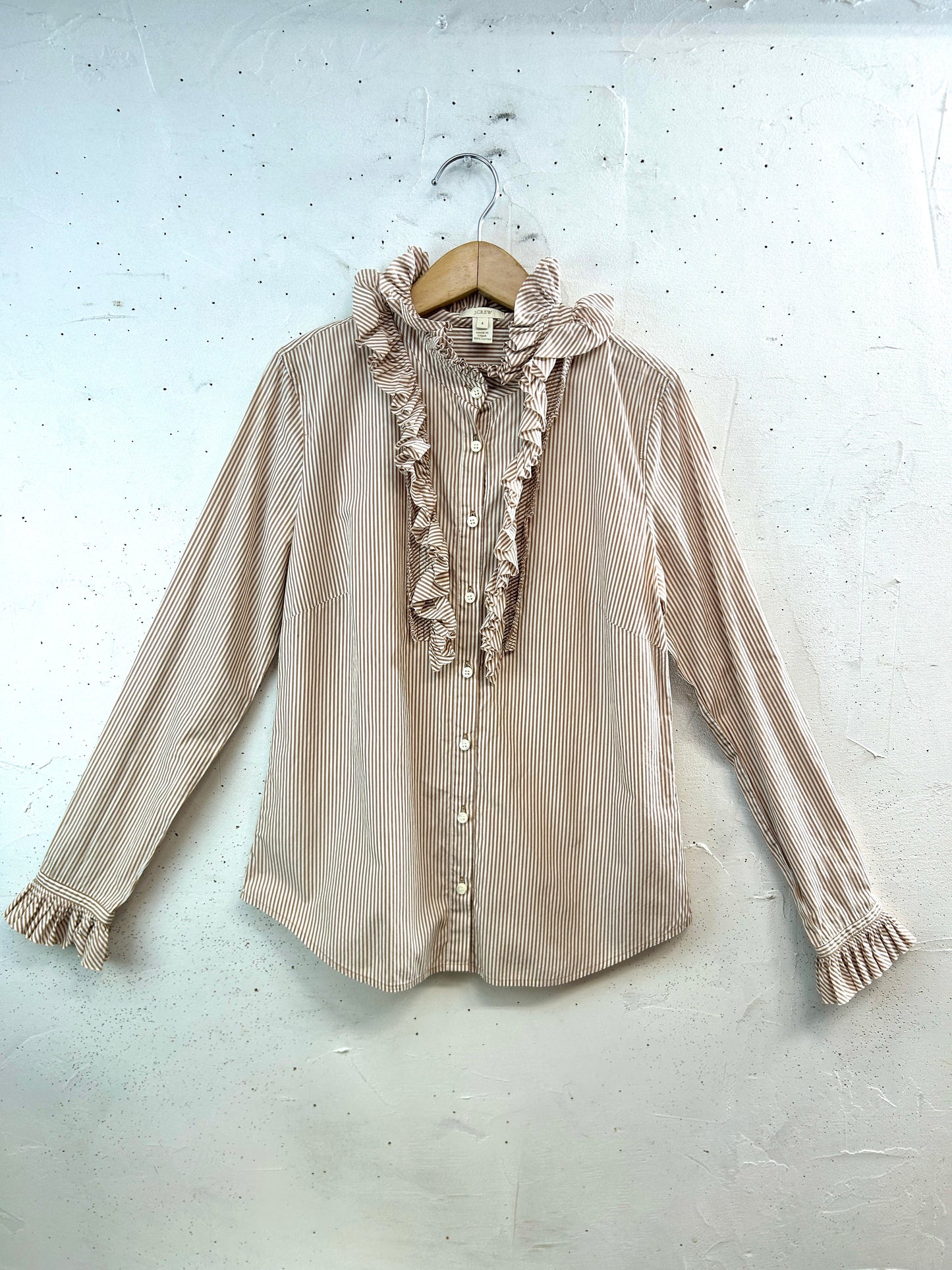 Vintage Frills Shirt [B31699]