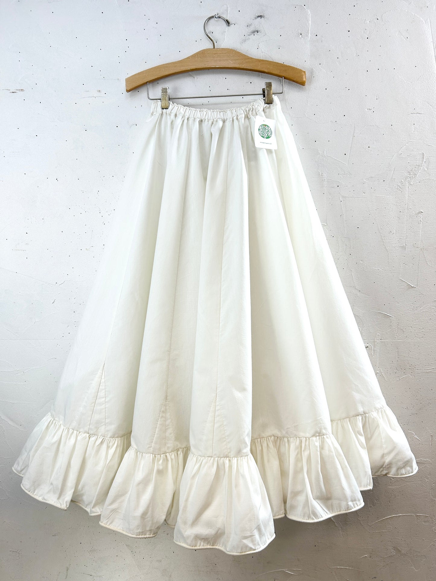 Vintage White Skirt [I30140]