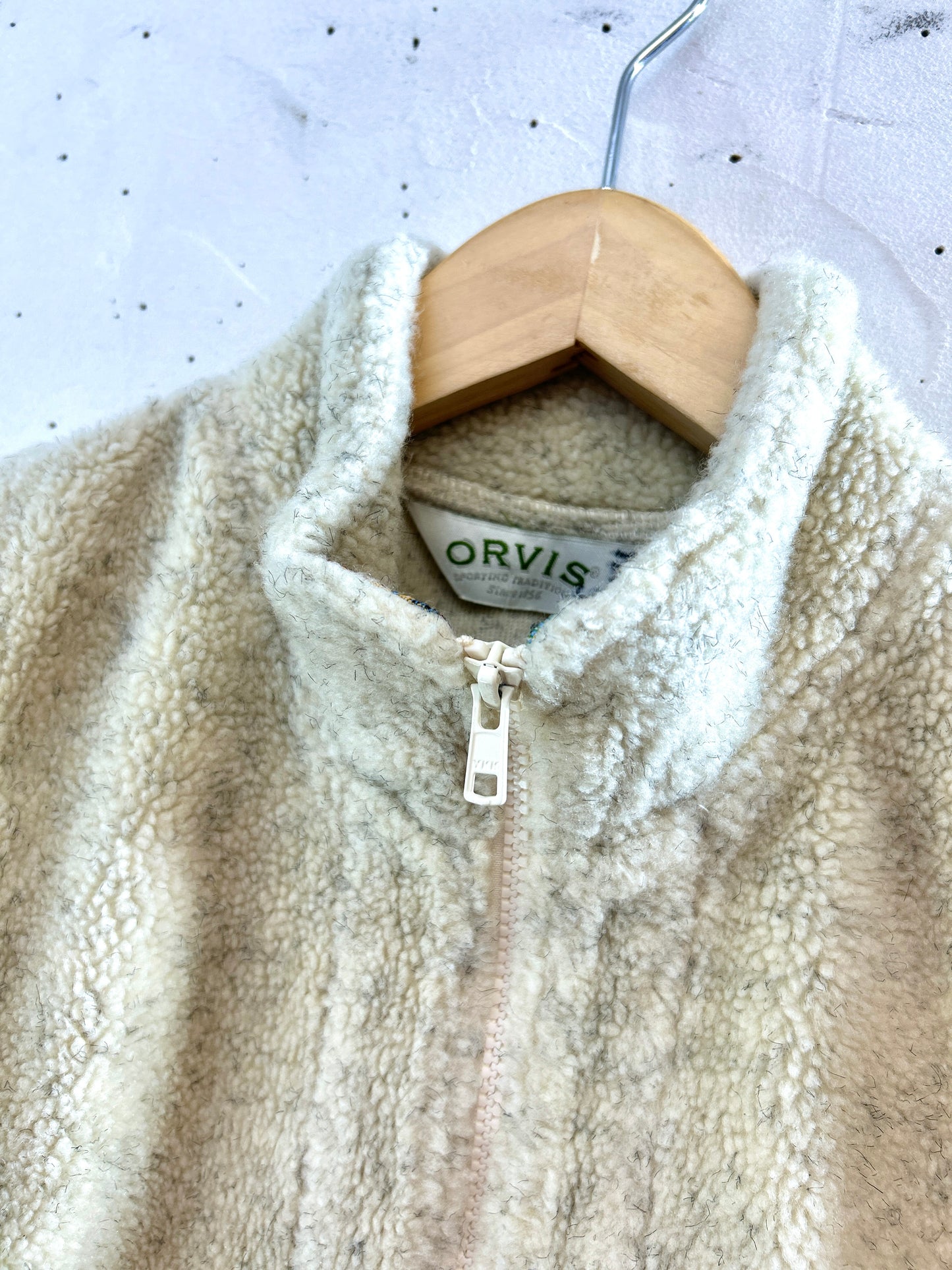 Vintage Boa Vest 〜ORVIS〜 [K30832]