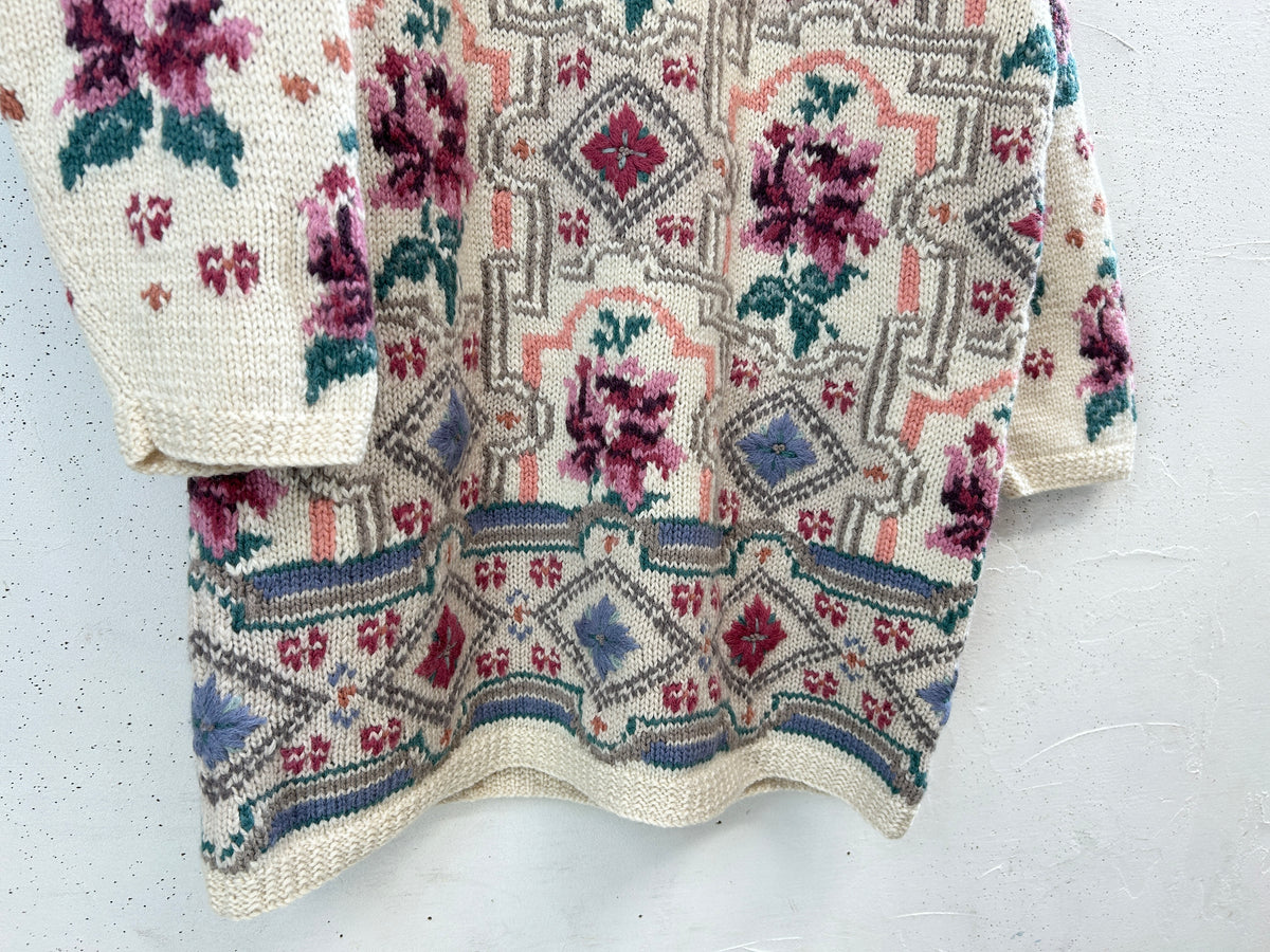 Vintage Knit Sweater 〜Laura Ashley〜 [I33945]