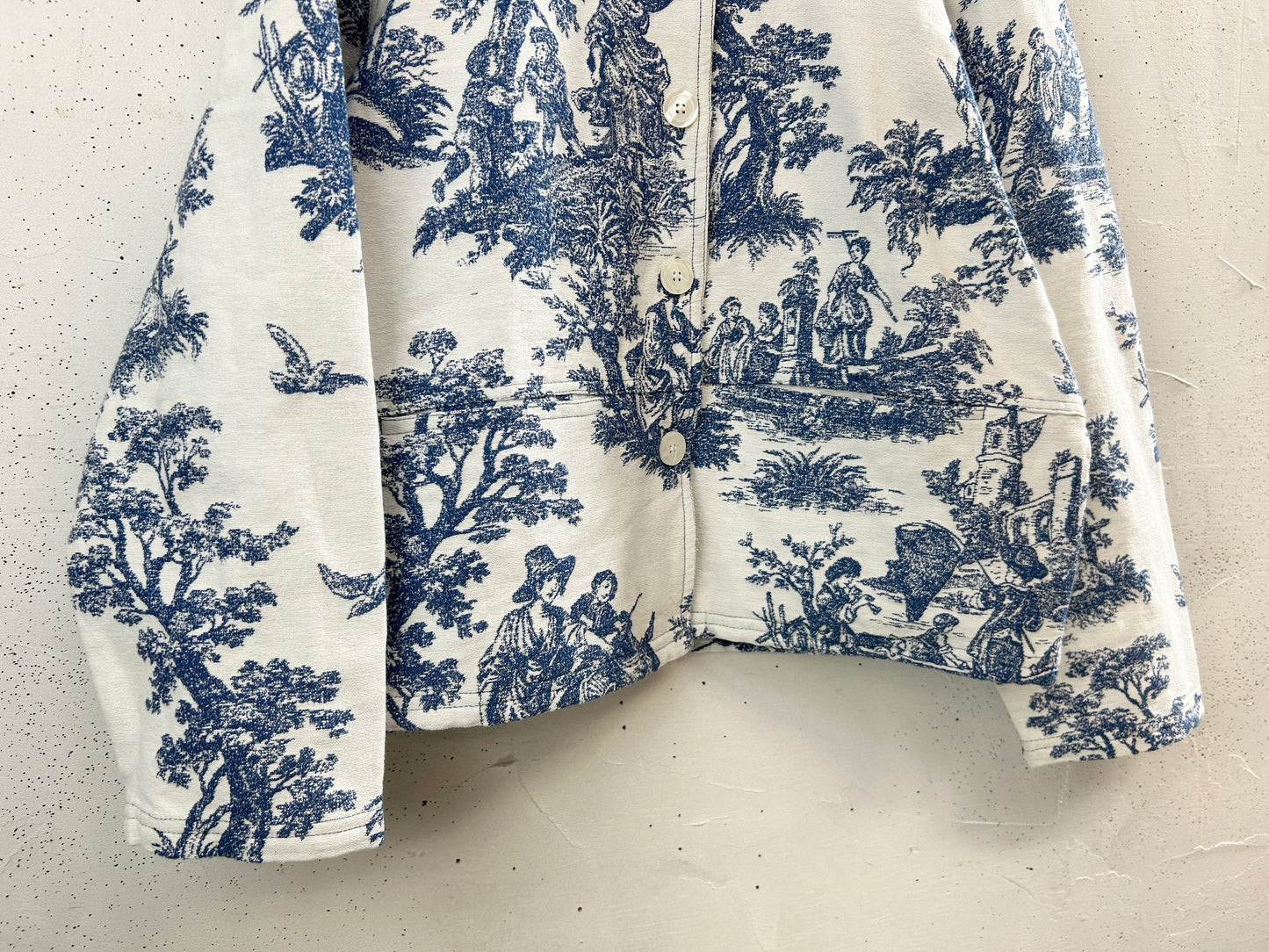 Vintage Toile De Jouy Jacket [H33632]