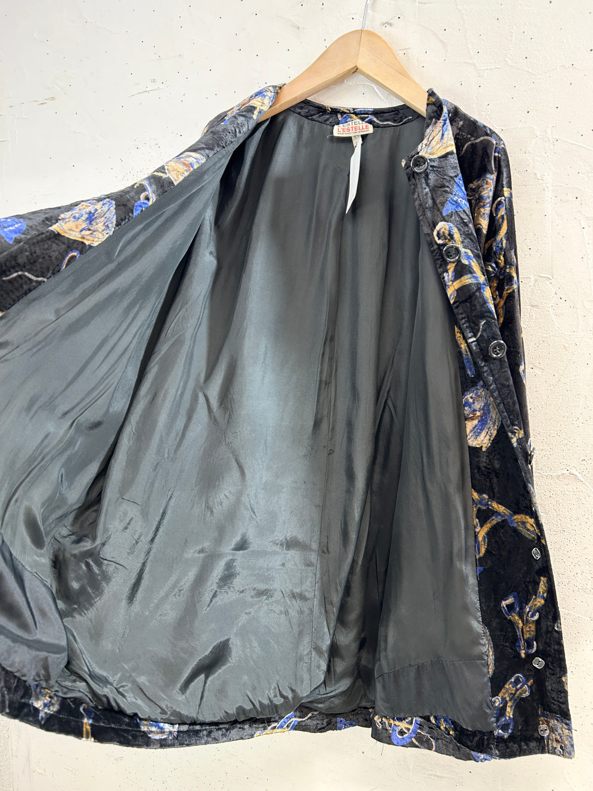 Vintage Velour Jacket [I34009]