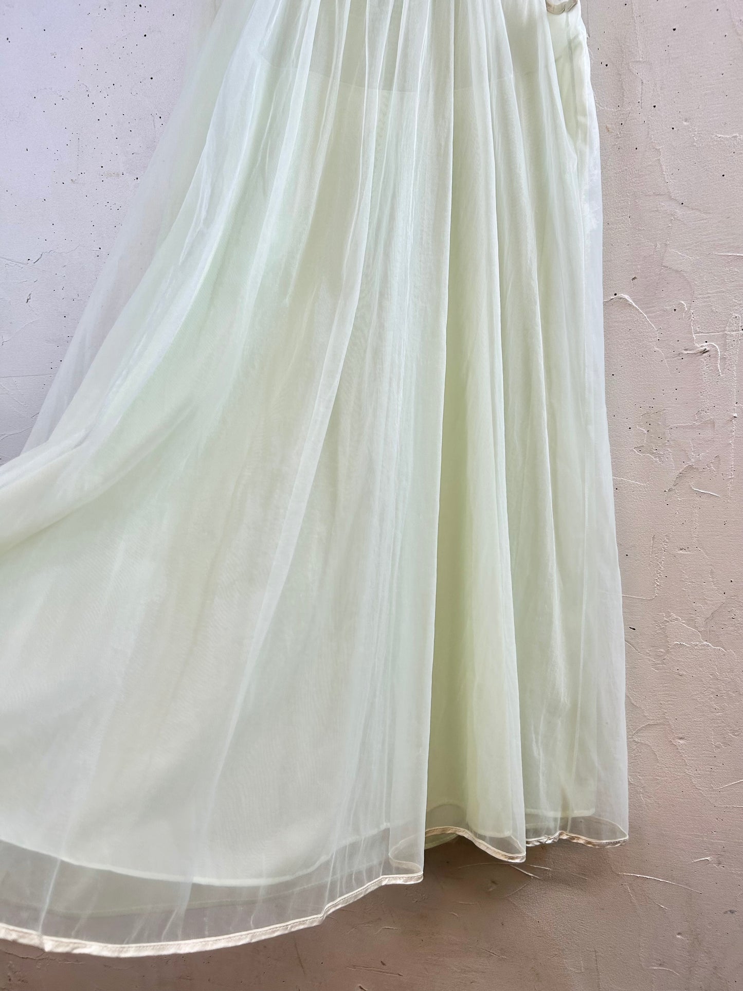 '70s Vintage Lingerie Dress MADE IN USA [G30677]