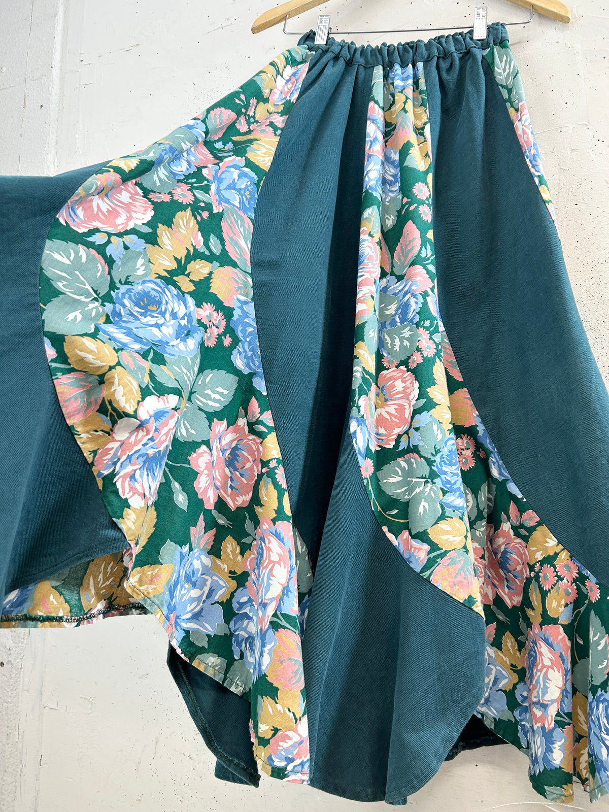 Vintage Escargot Patchwork Skirt [I33979]
