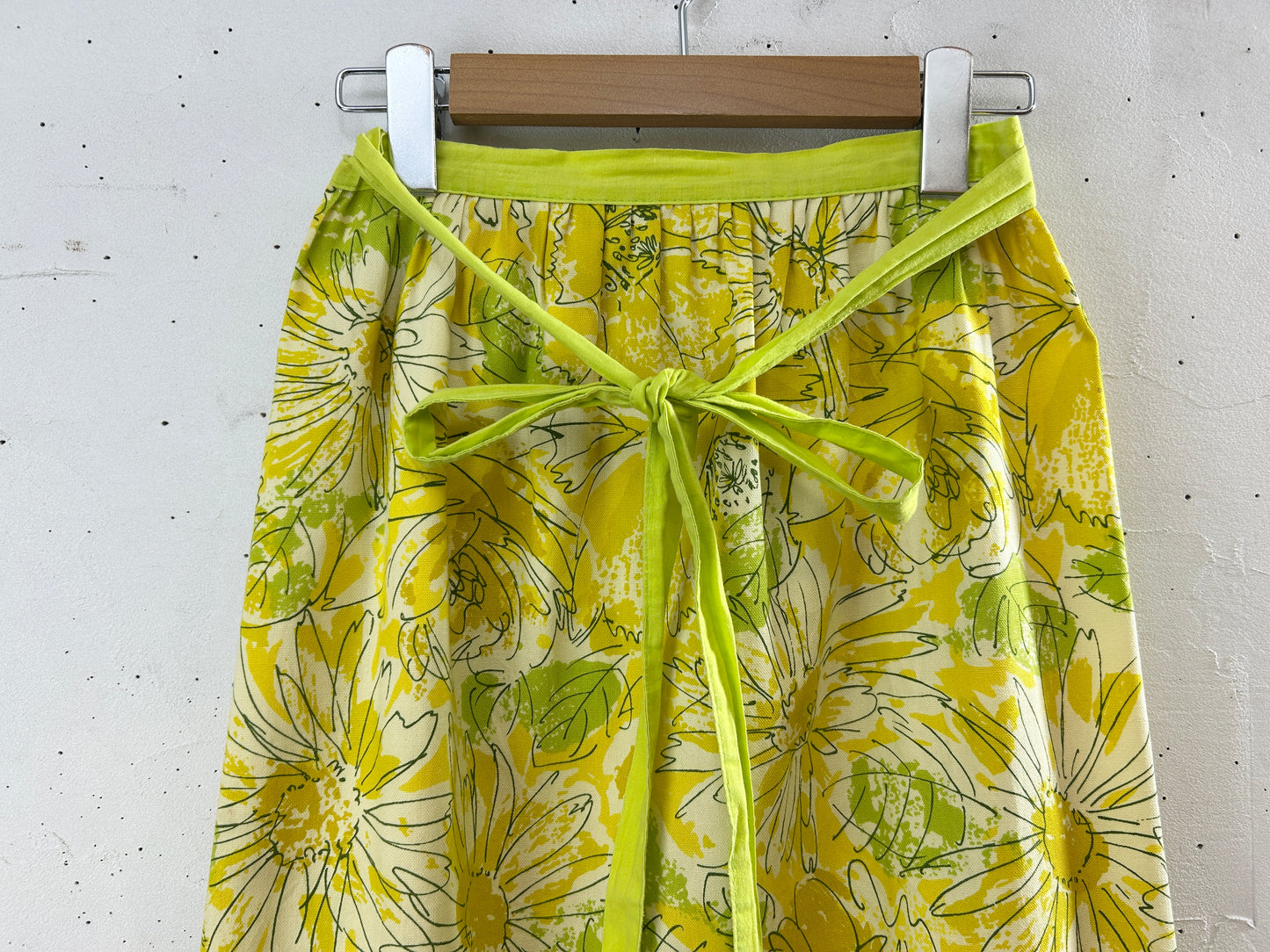Vintage Wrap Skirt '70s Flower [H30807]