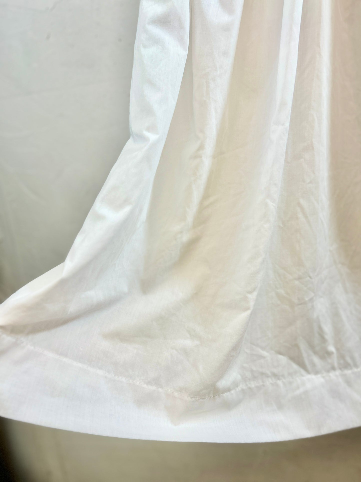 Vintage White Lace Dress union made [H30780]