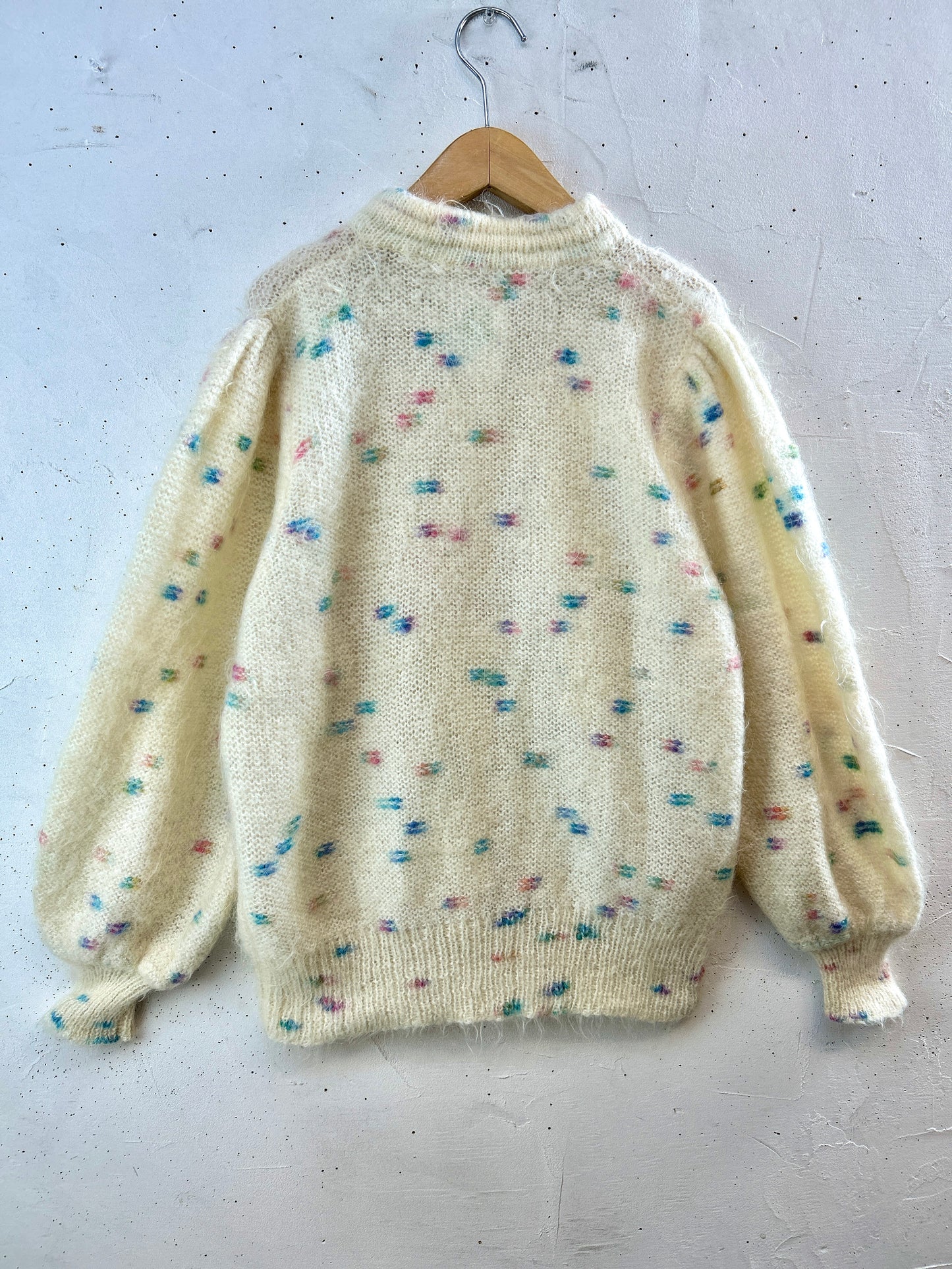 Vintage Mohair Knit Cardigan [K30839]
