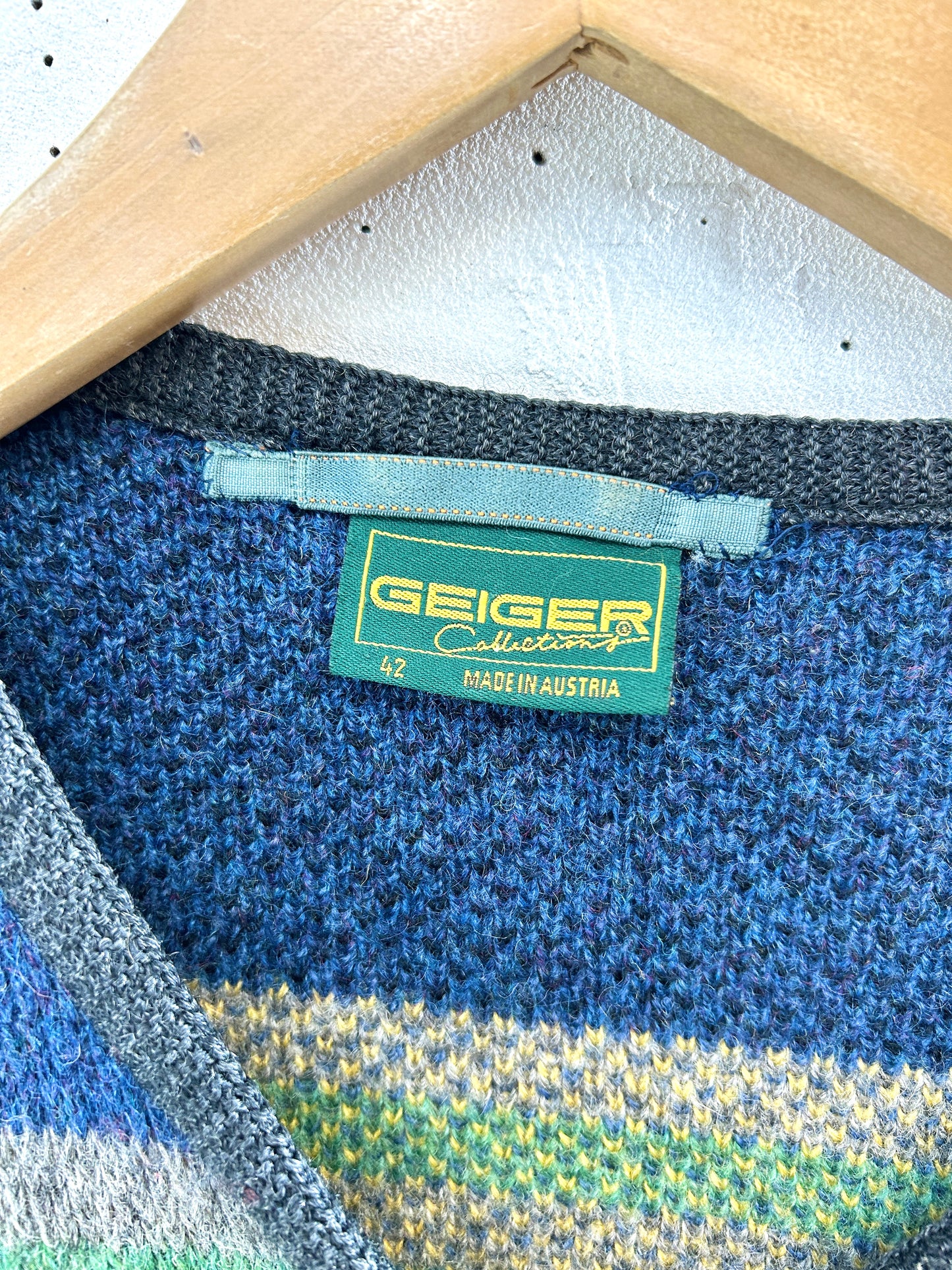 Vintage Knit Jacket 〜GEIGER〜 [K30696]