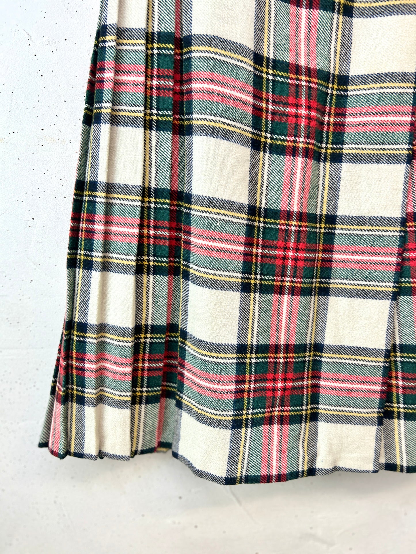 Vintage Plaid Skirt 〜MATTHEW ROYCE〜 MADE IN ENGLAND [J30484]