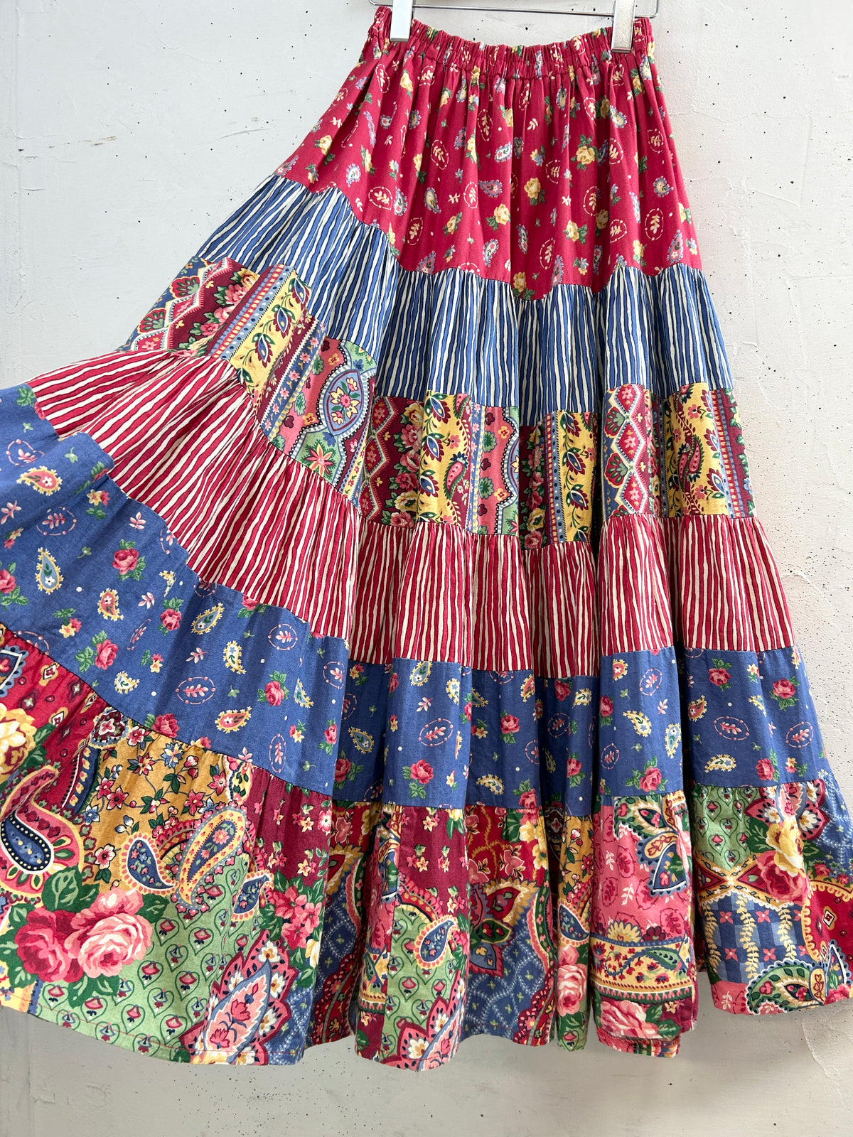 Vintage Tiered Skirt 〜MADE IN TEXAS〜 [I33817]
