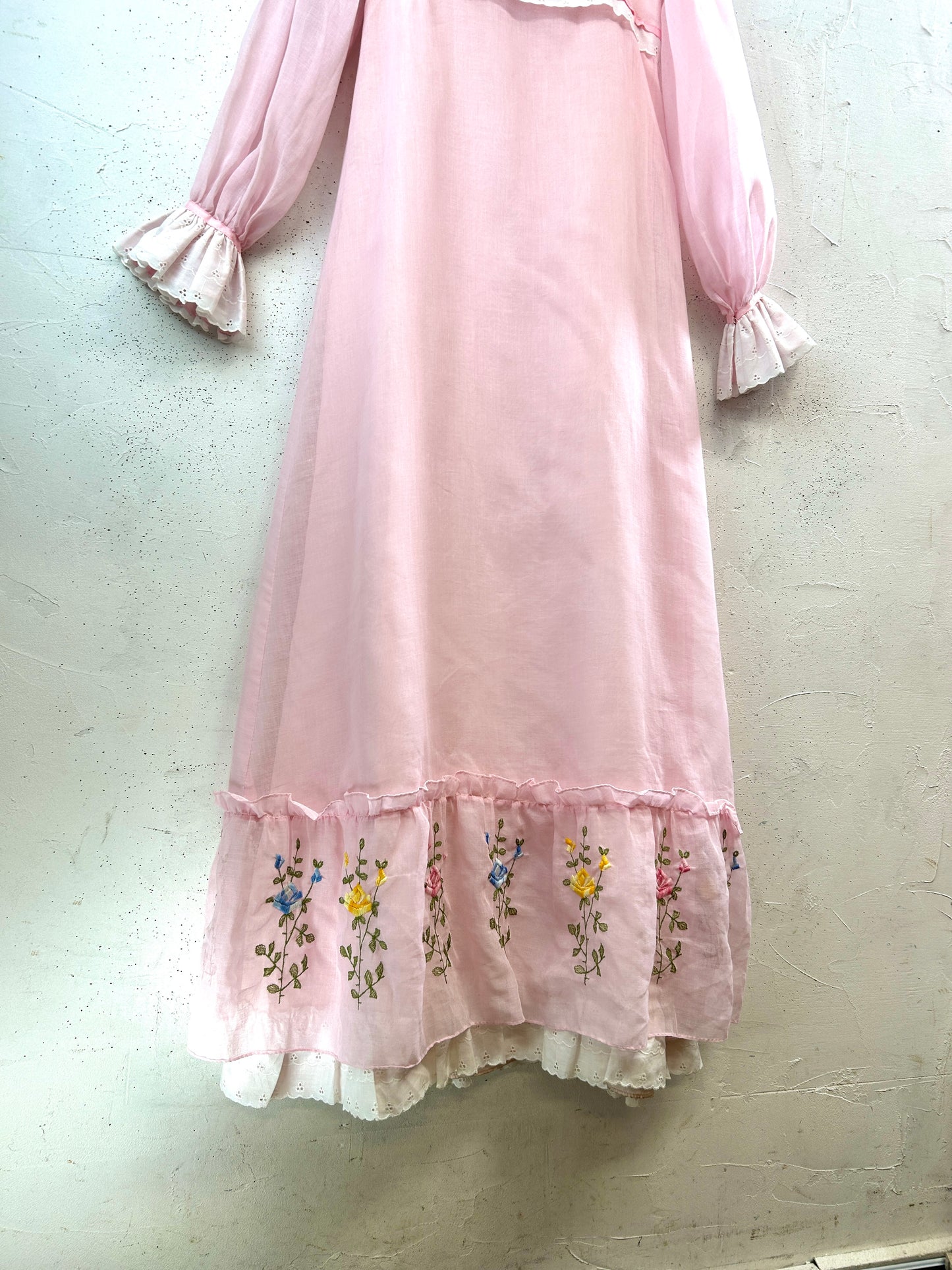 '70s Vintage Dress [E32546]