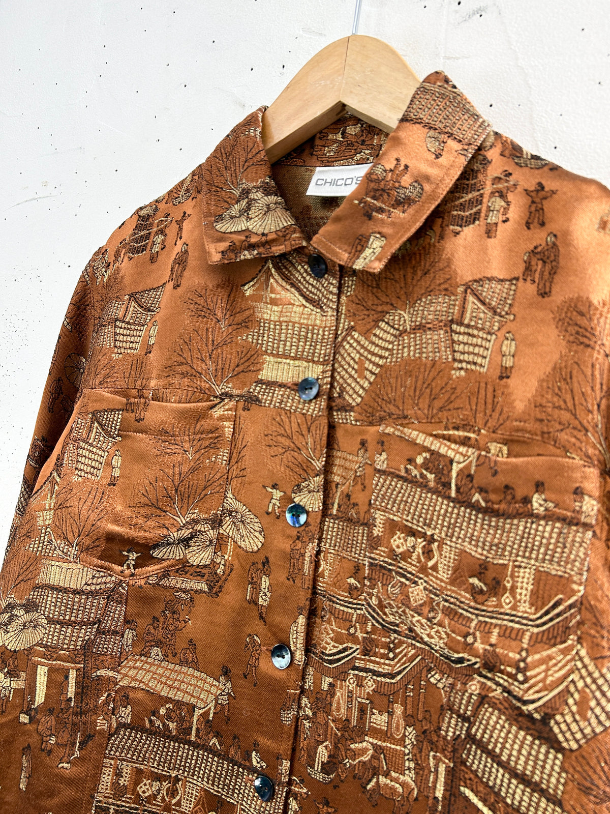 Vintage Shirt 〜Chico's〜 [I33869]