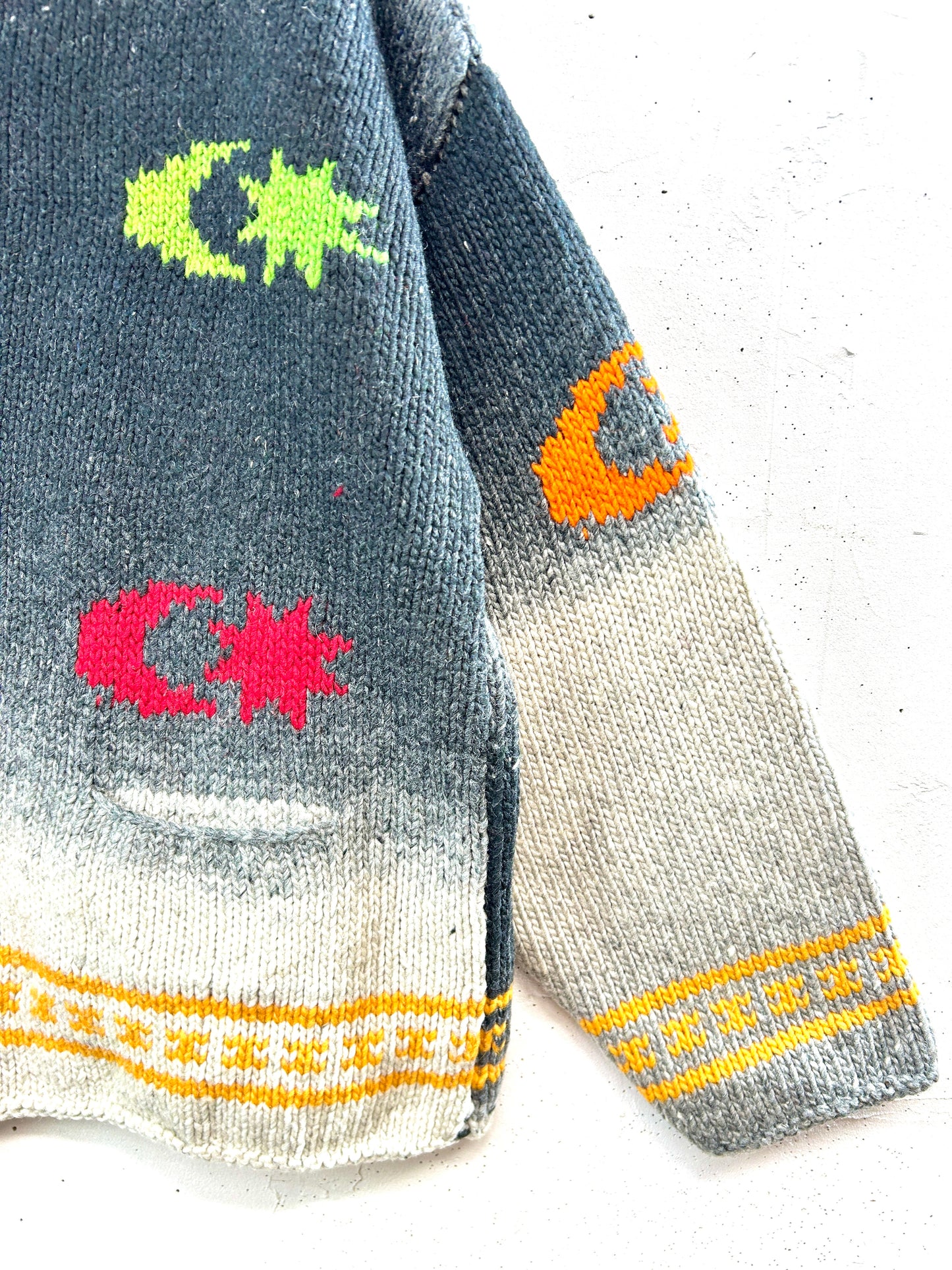 Vintage Hand Knit Cardigan [L31060]