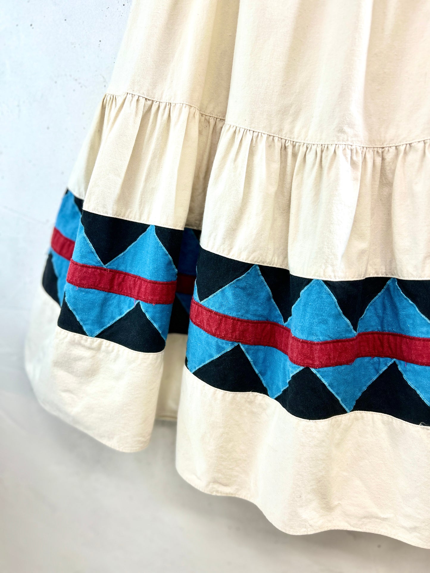 Vintage Tiered Skirt MADE IN USA [B31564]