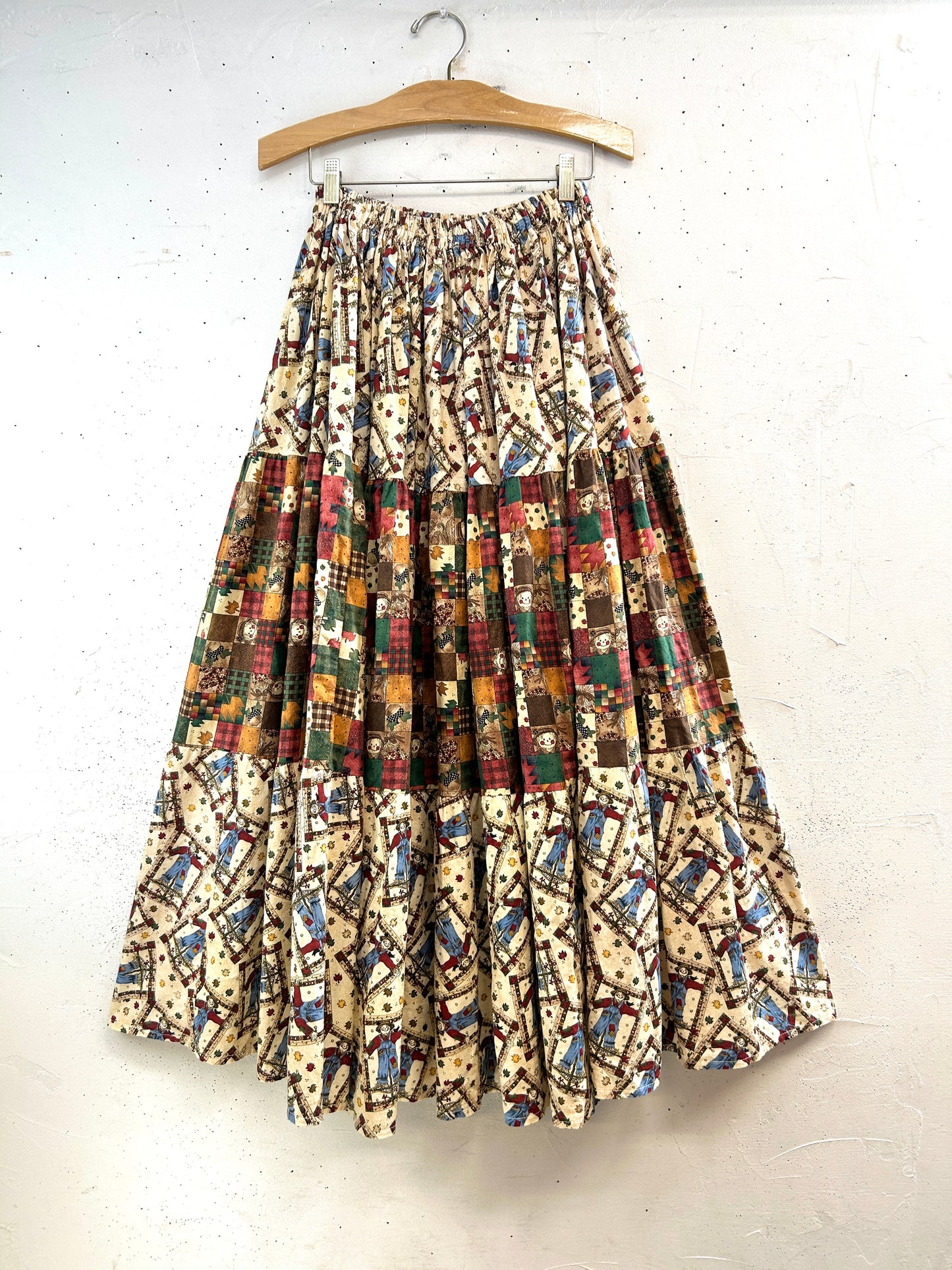 Vintage Tiered Skirt [D32217]