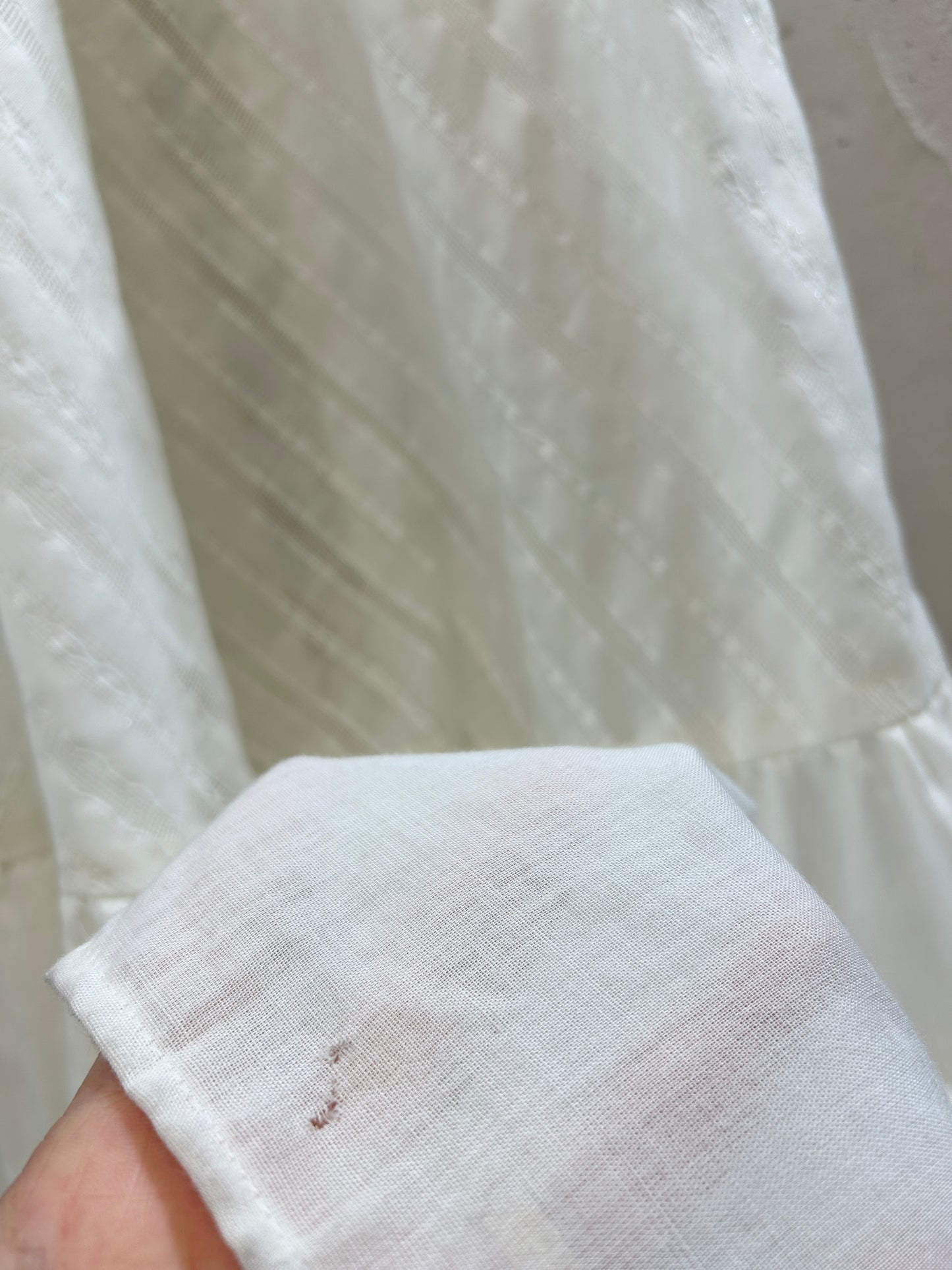 Vintage White Lace Dress [K30818]