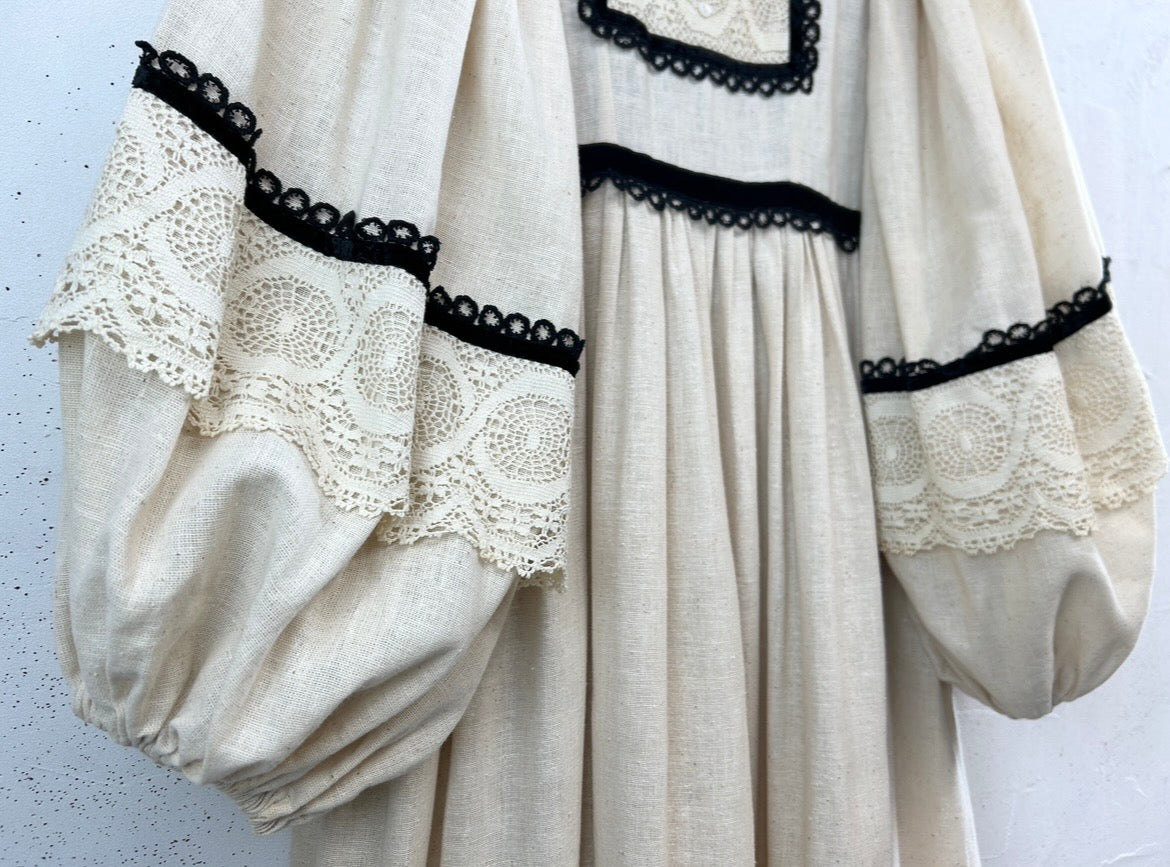 '70s Vintage Dress 〜MARIANNE〜 [D32053]