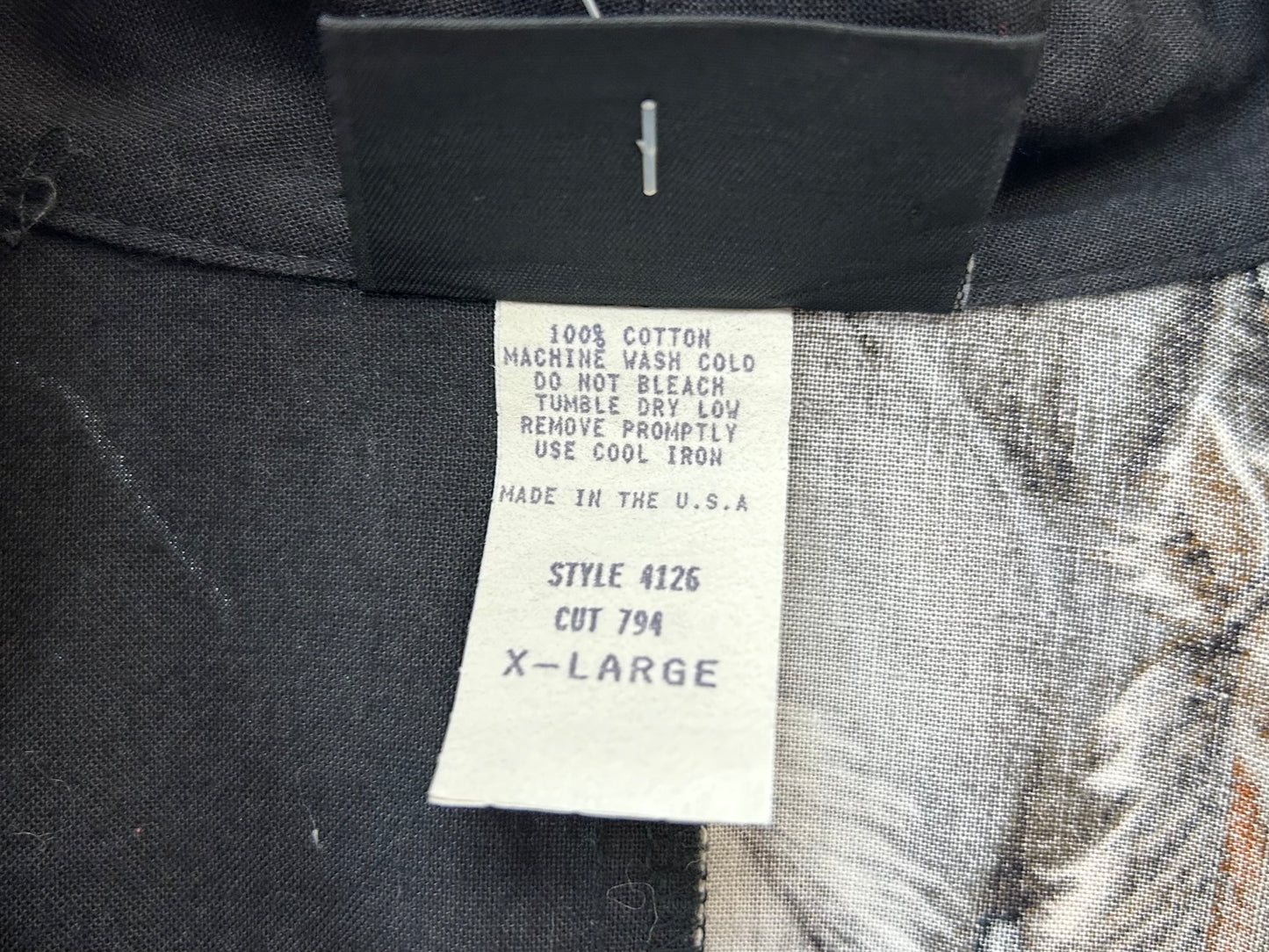 Vintage Shirt MADE IN USA [F30544]