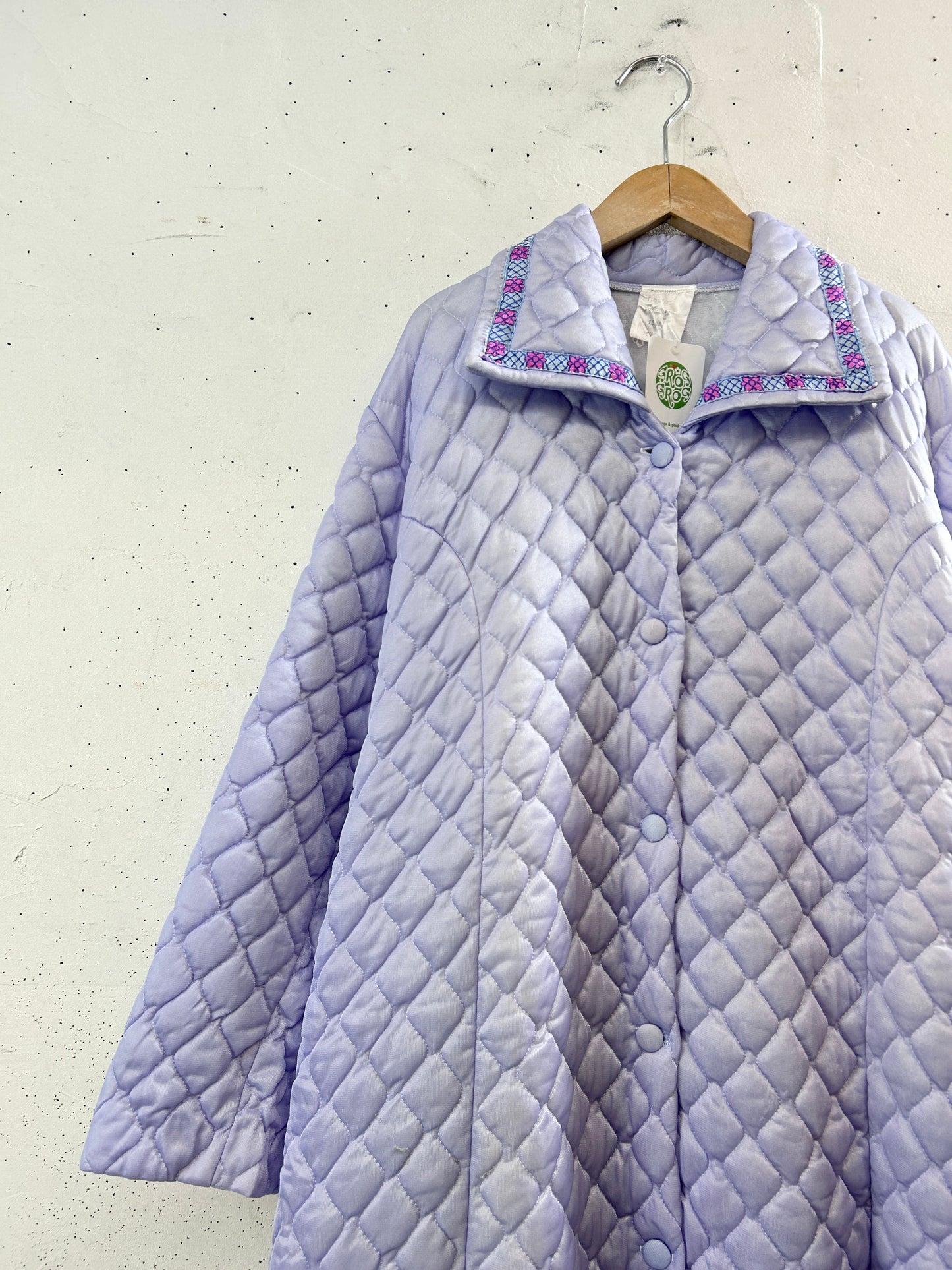 Vintage Quilting Gown [K30925]