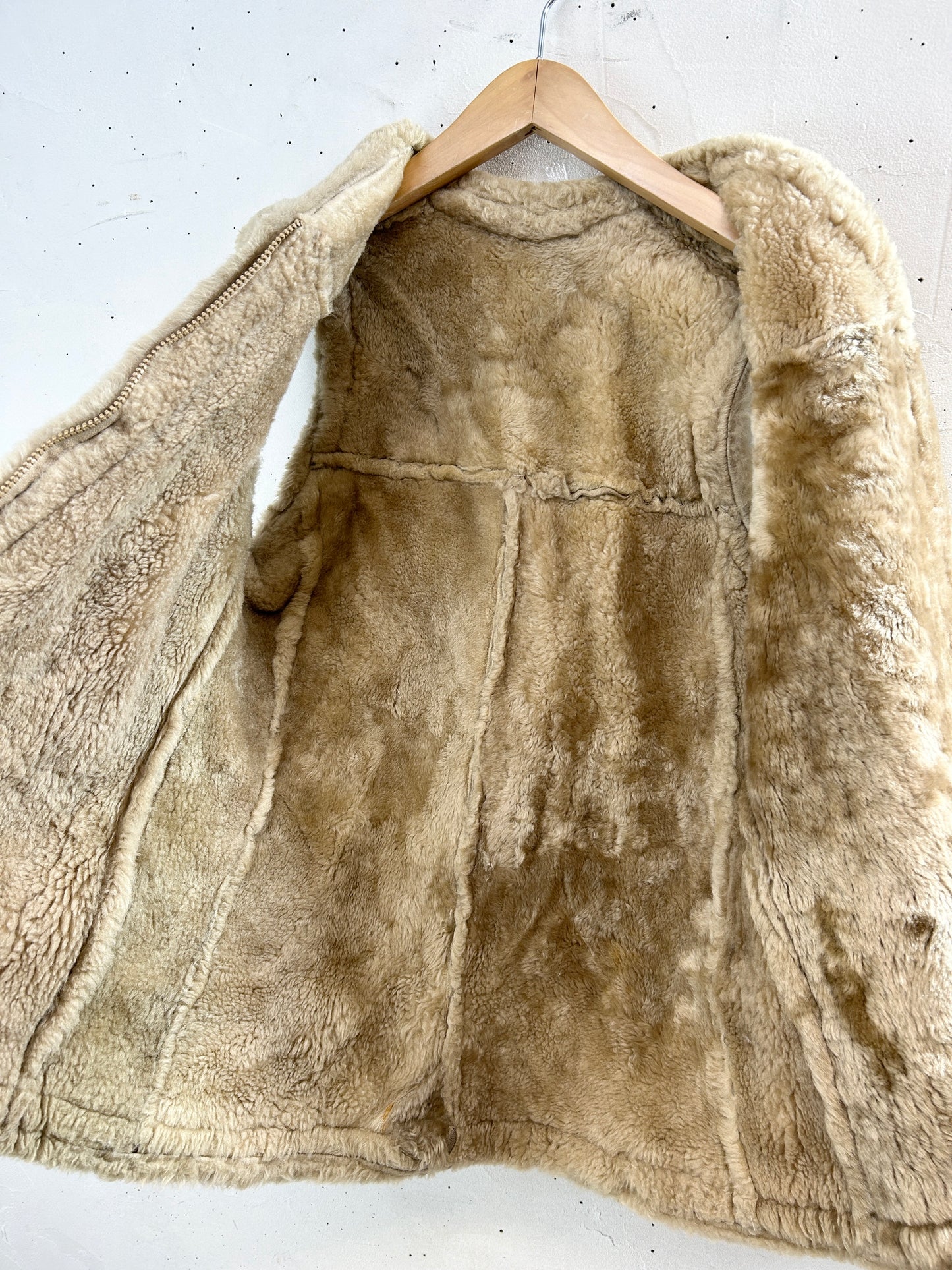 Vintage Leather Vest [J30659]