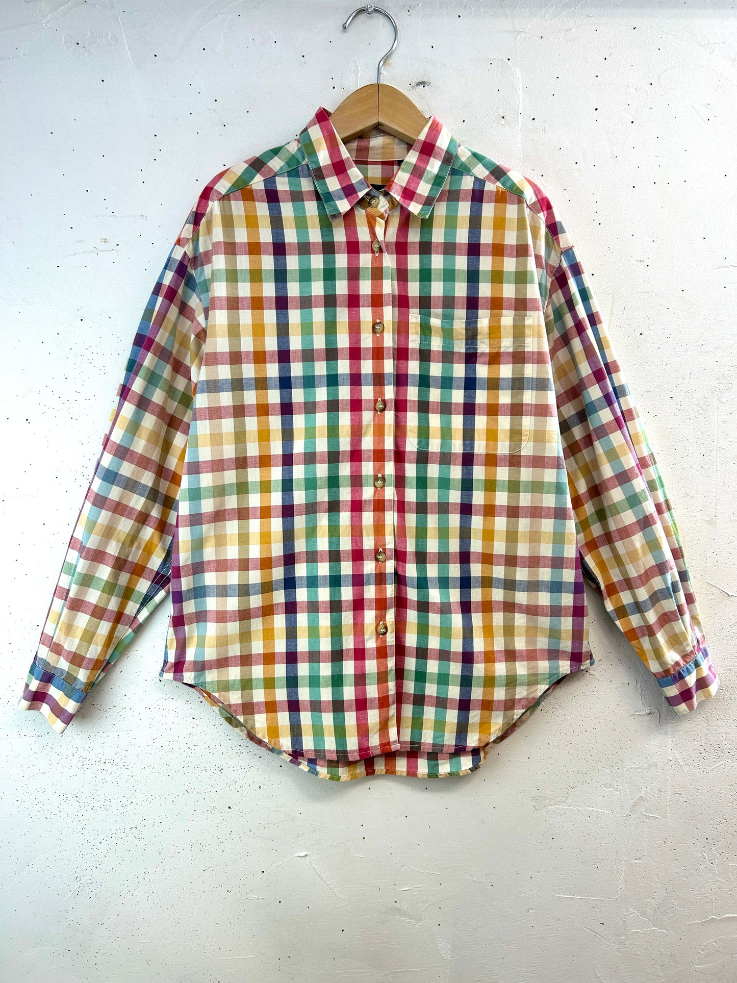Vintage  Plaid Shirt  〜Lizsport〜[E32429]