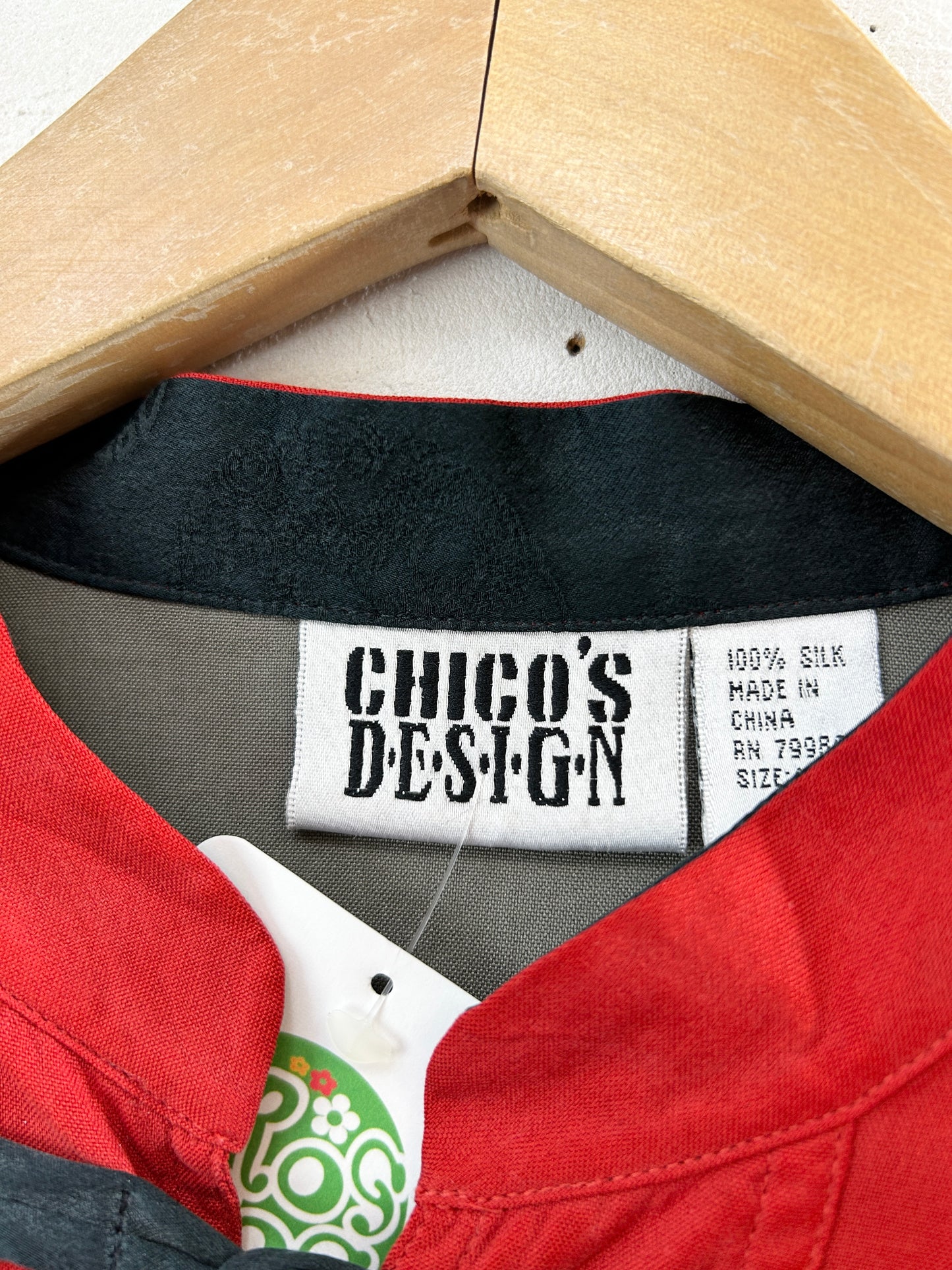 Vintage CHICO'S Silk Shirt [H30945]