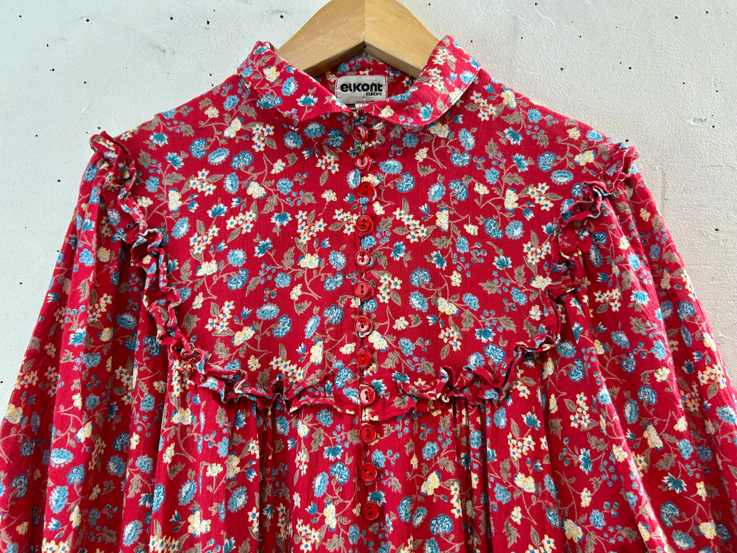 Vintage Flower Dress [G30807]