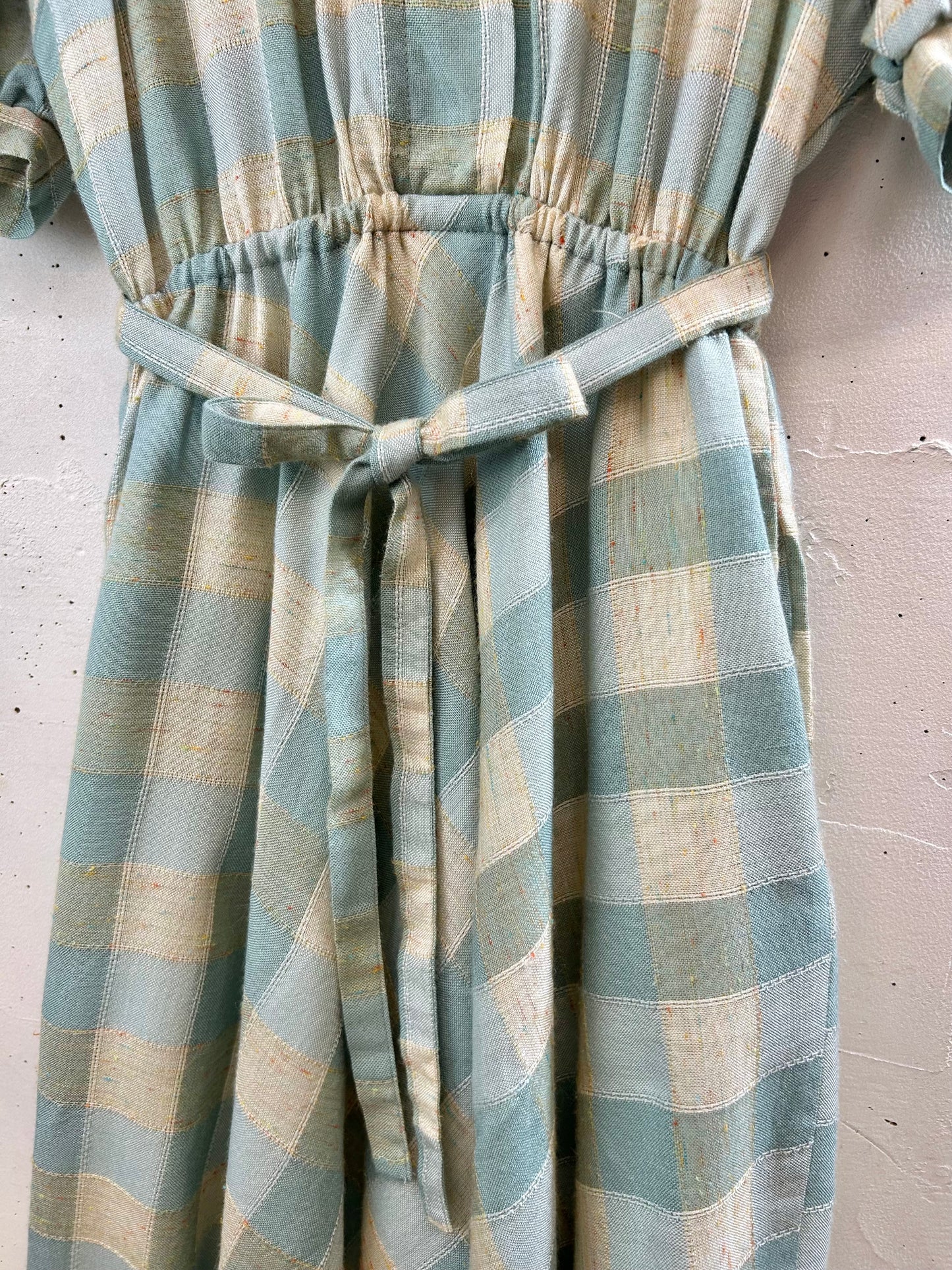 Vintage Plaid Dress 〜C&A〜 [G30723]
