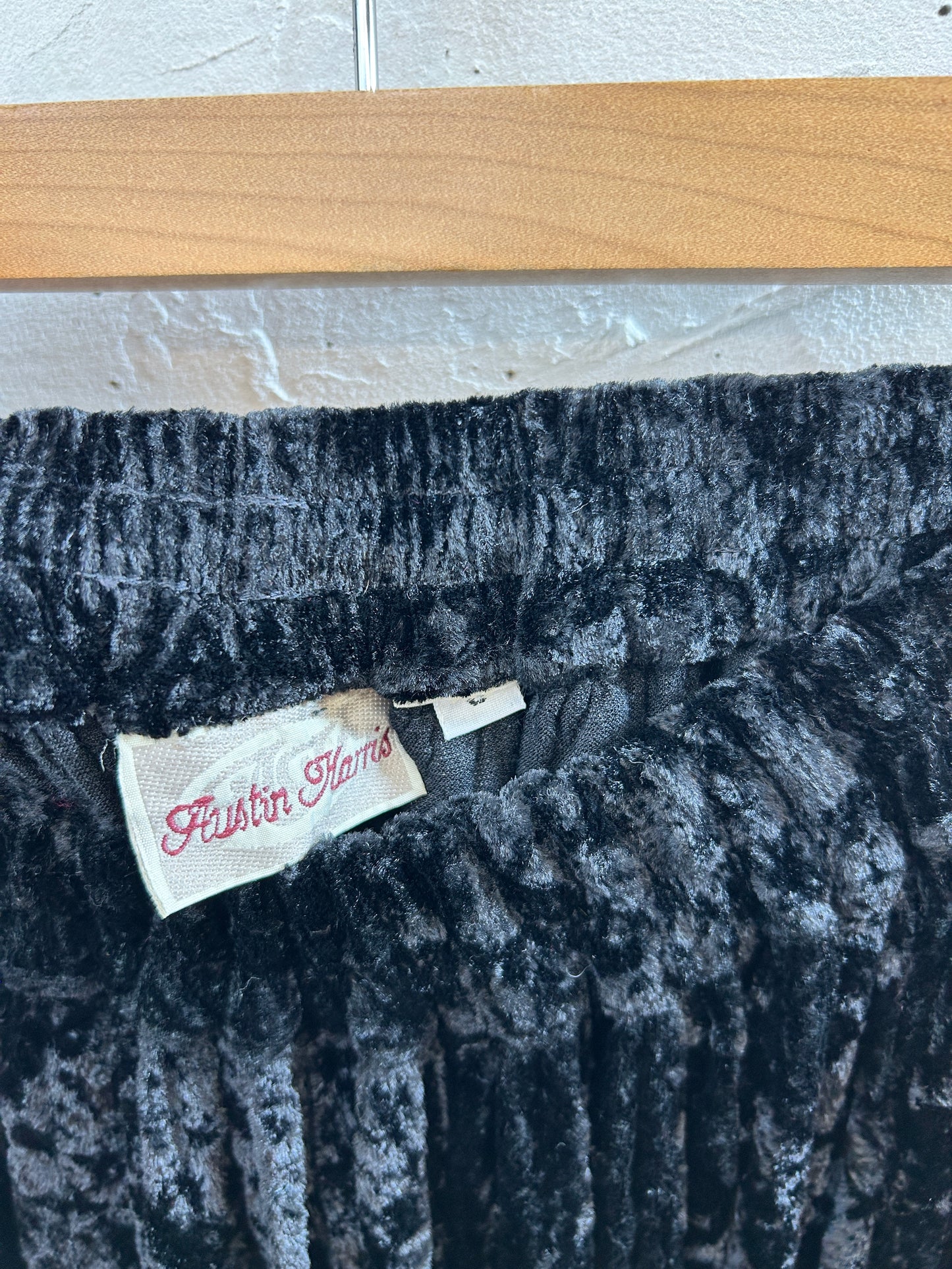 Vintage Velour Skirt [J30383]
