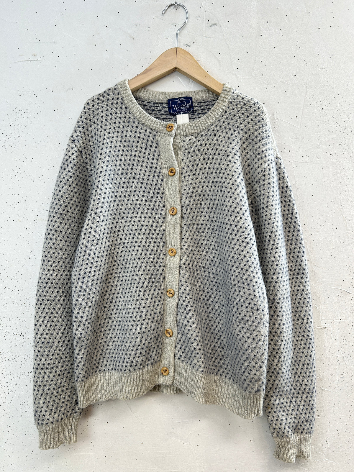 Vintage Knit Cardigan 〜Woolrich〜 [I34036]
