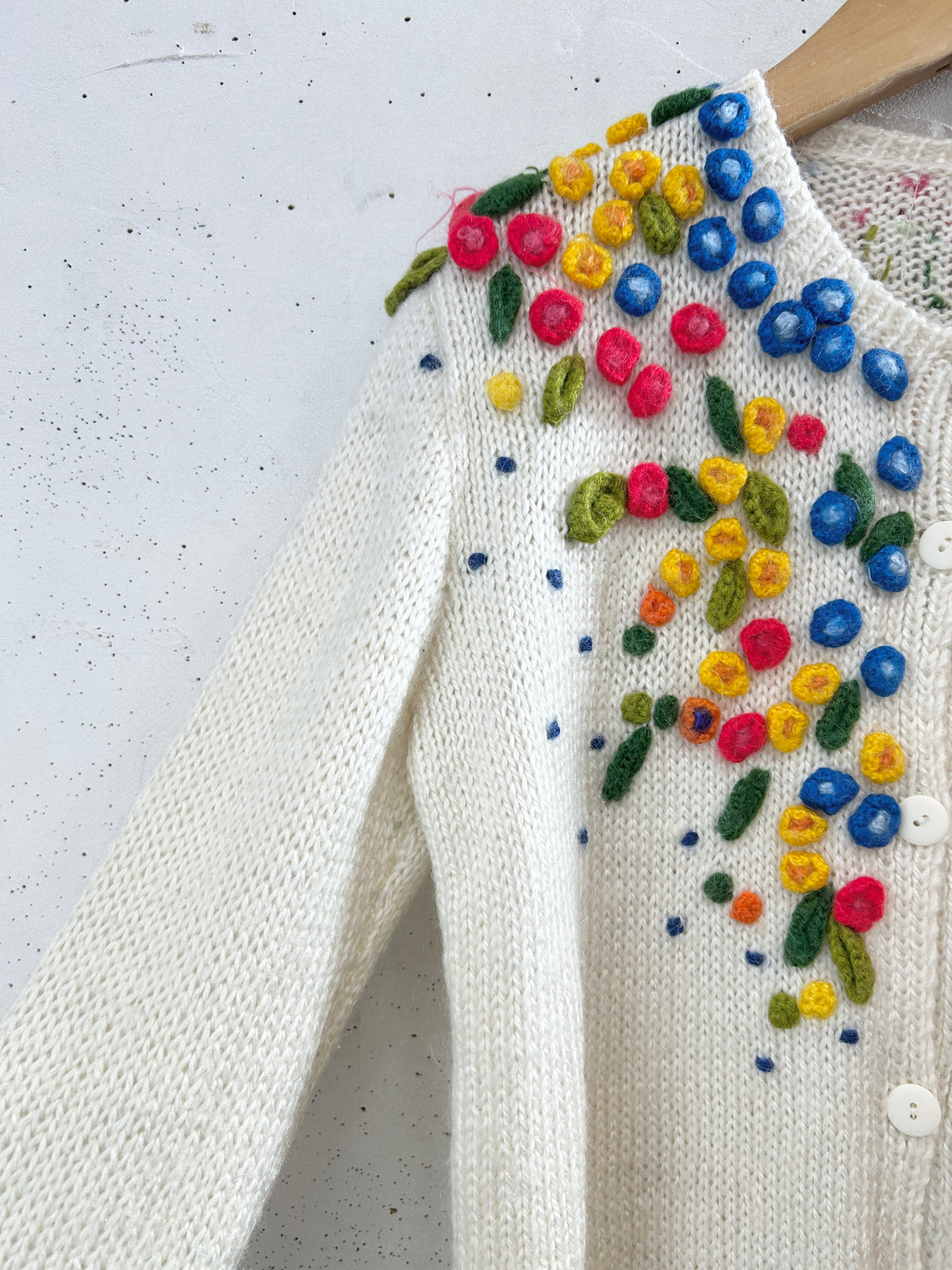 Vintage Knit Cardigan [J34172]