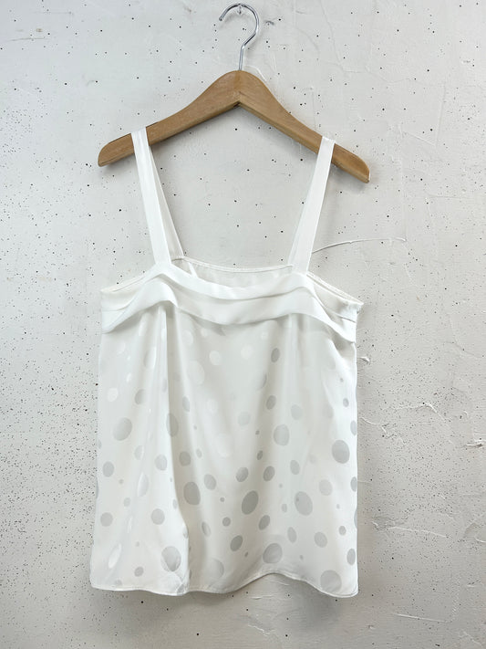 Vintage Camisole Tops Made In FRANCE [G32998]