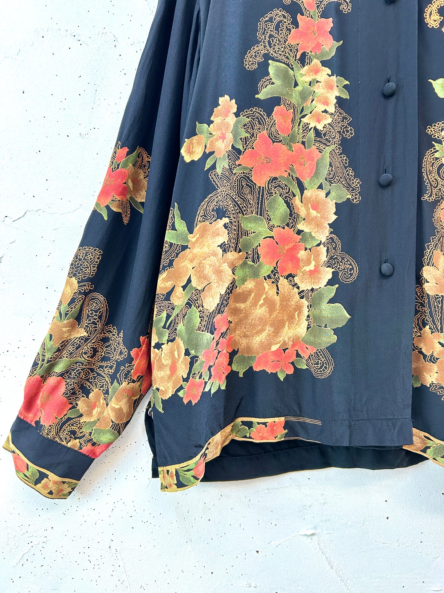 Vintage Silk Shirt ［J30512]