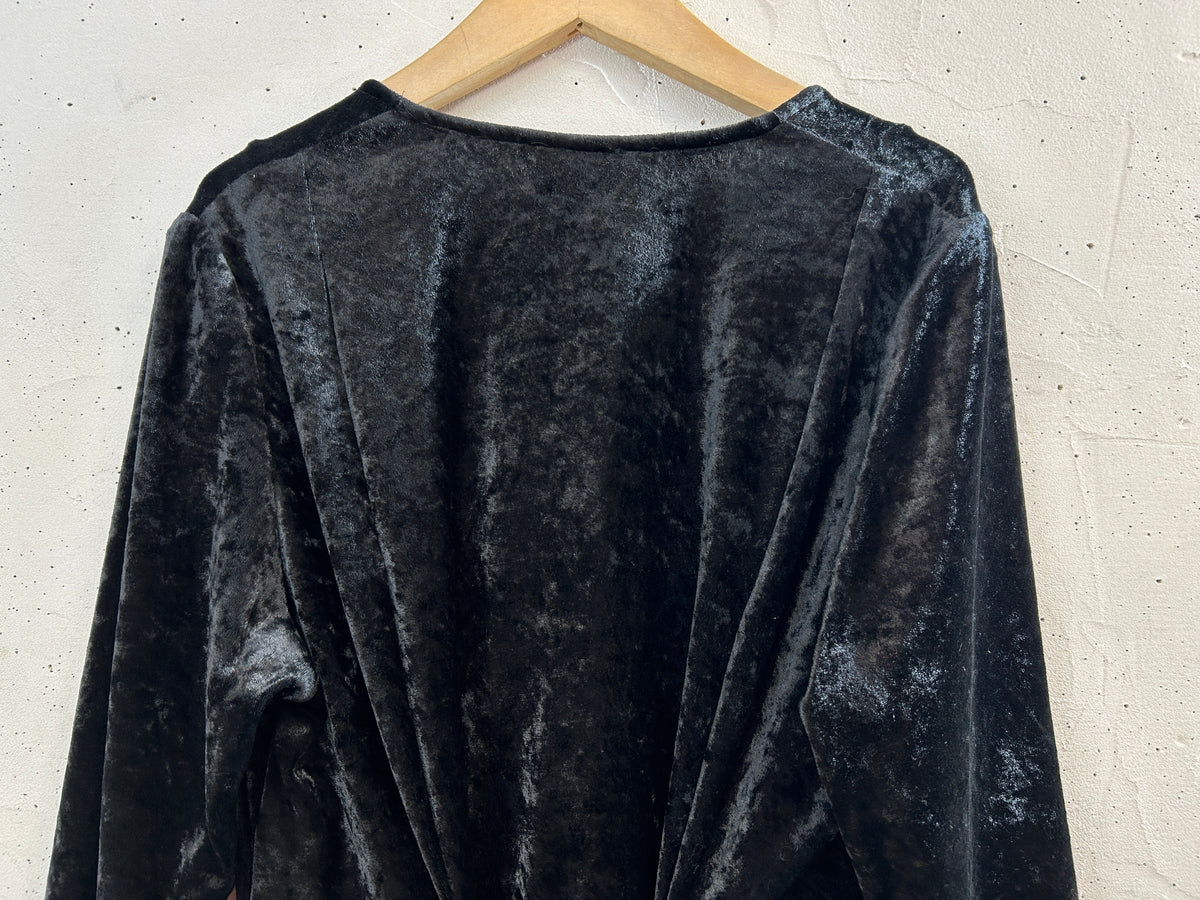 Vintage Velours Dress [J32453]