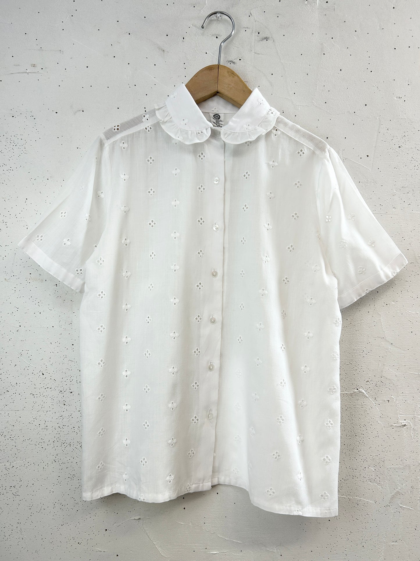 Vintage White Blouse [H33319]