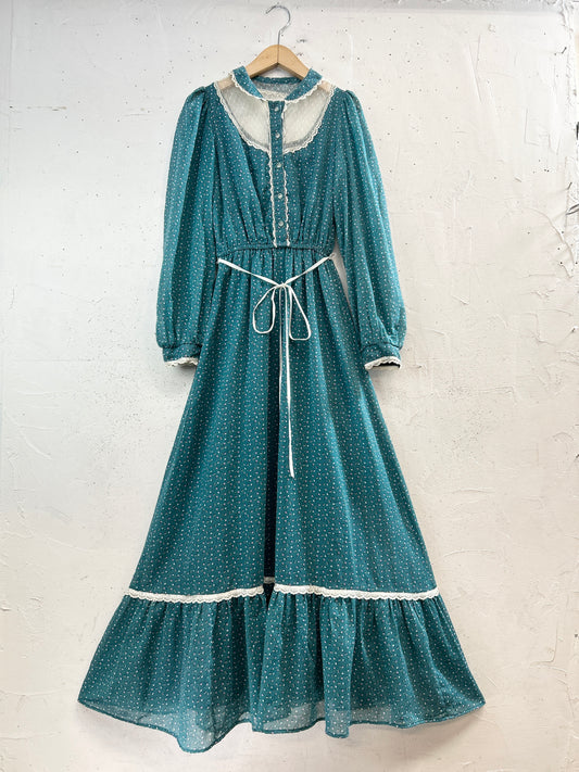 '70s Vintage Dress [C31816]