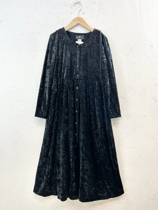 Vintage Velours Dress [K30900]