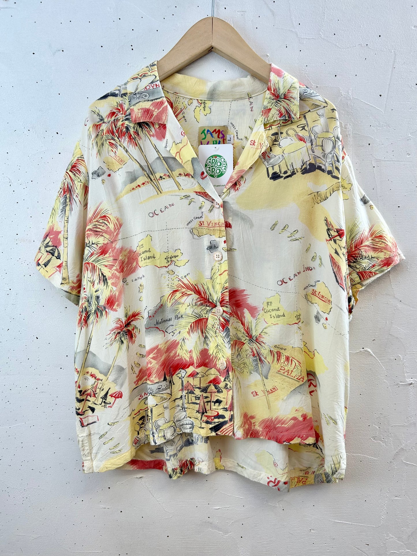 Vintage Aloha Shirt 〜JAMS WORLD〜 [G30756]