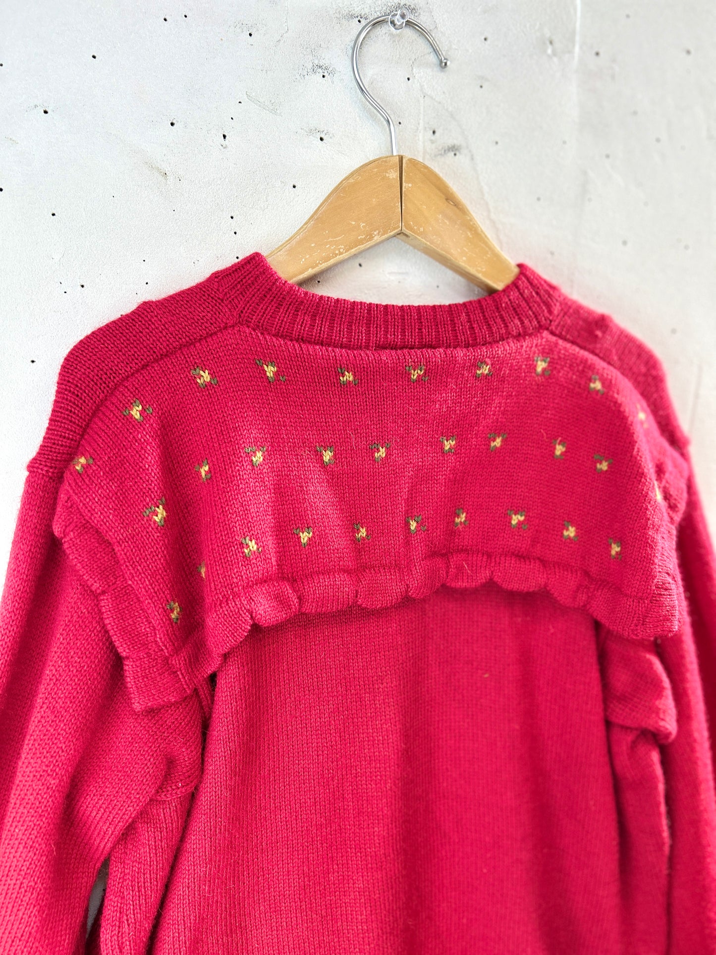 Vintage Knit Cardigan MADE IN IRELAND [K30893]