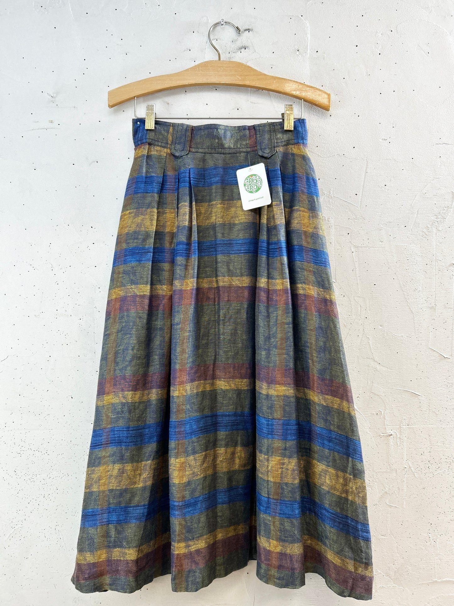 Vintage Check Skirt〜MADE IN ITALY〜 [K30806]