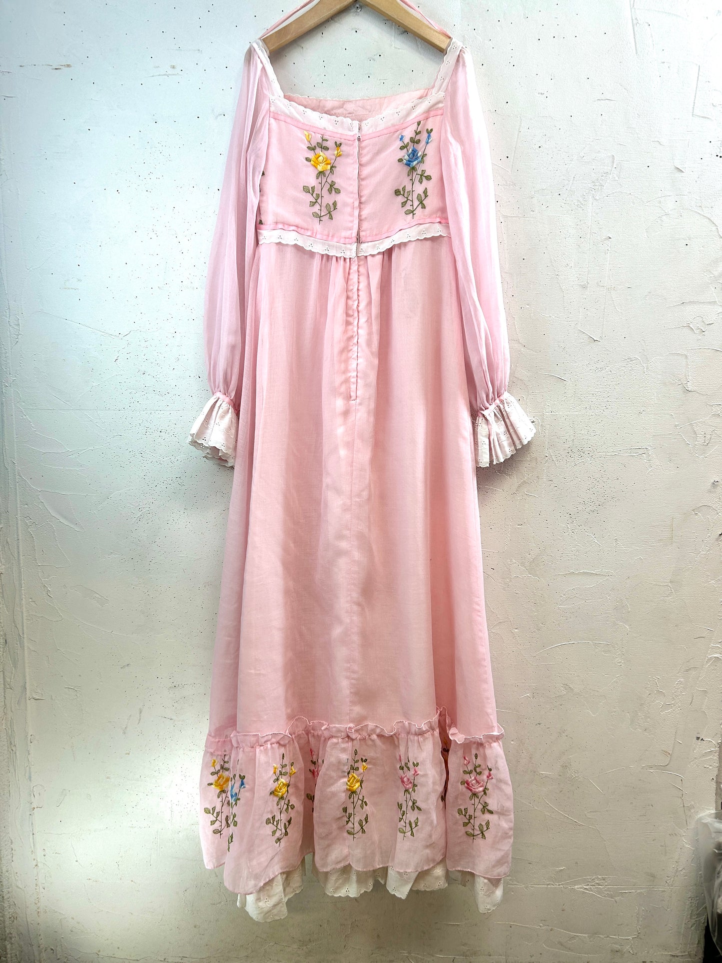 '70s Vintage Dress [E32546]
